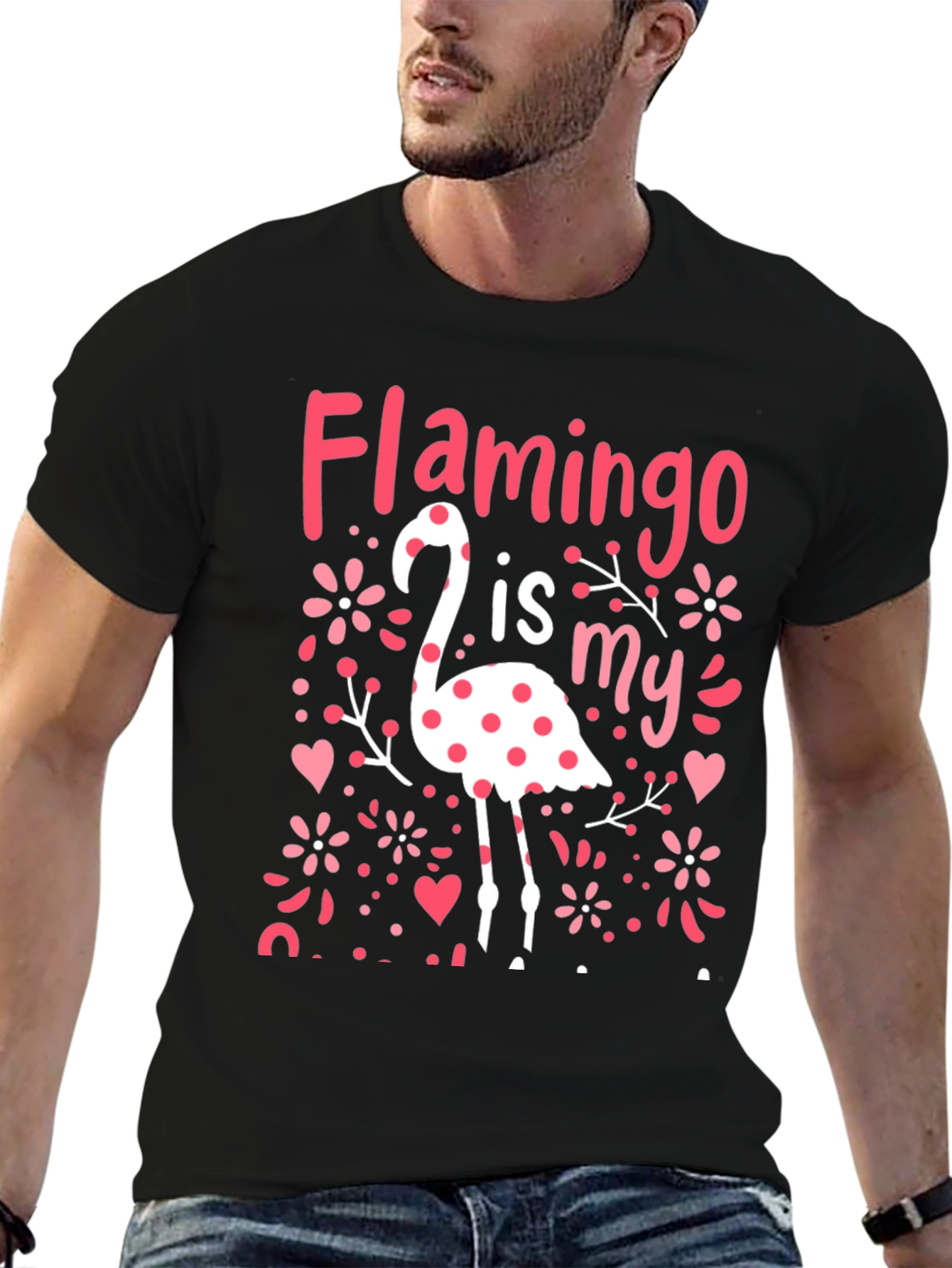 Flamingo is my Valentine T-Shirt