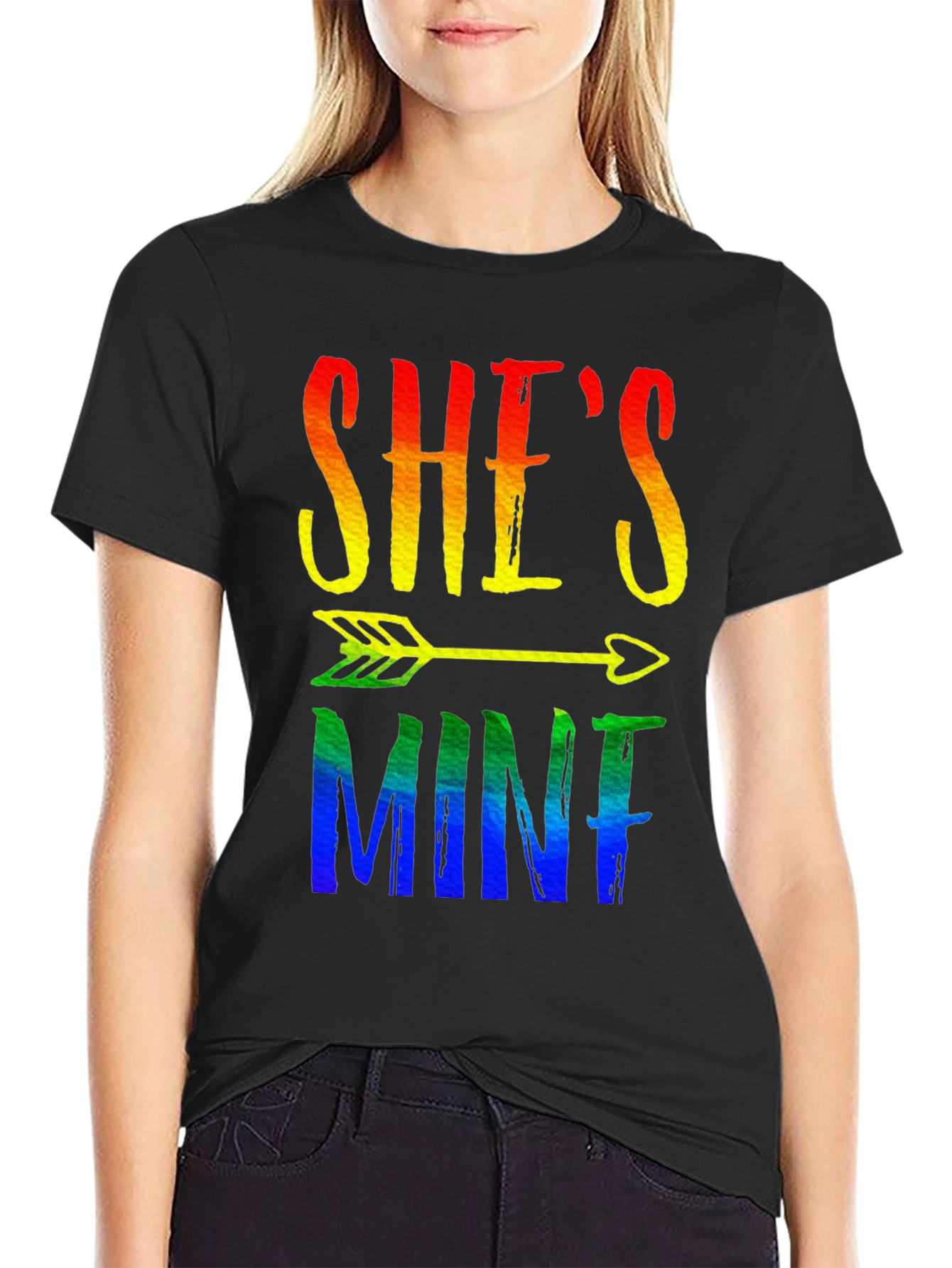 Shes Mine LGBTQ Pride T-Shirt