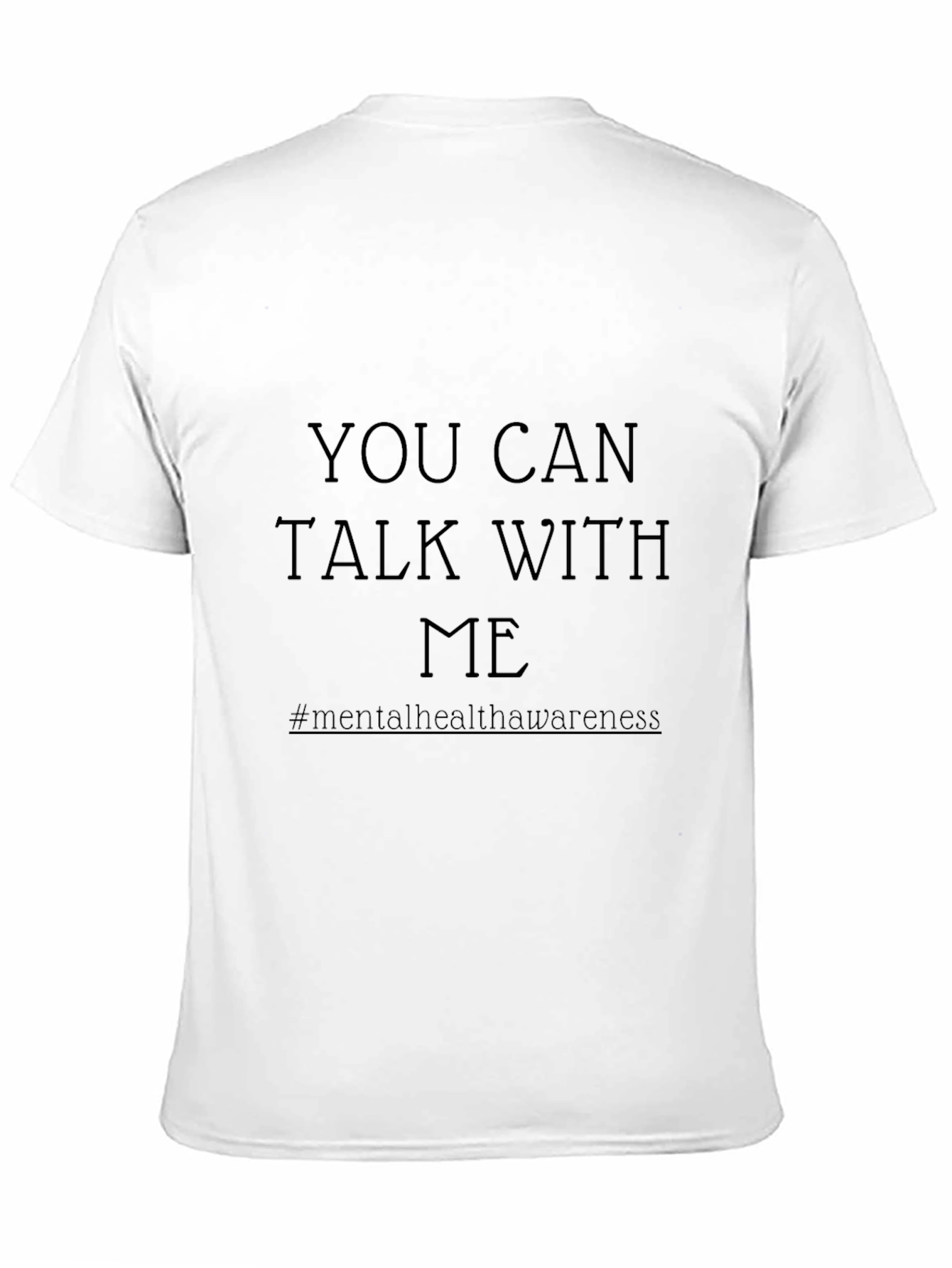 You Can Talk With Me Mental Health T-Shirt
