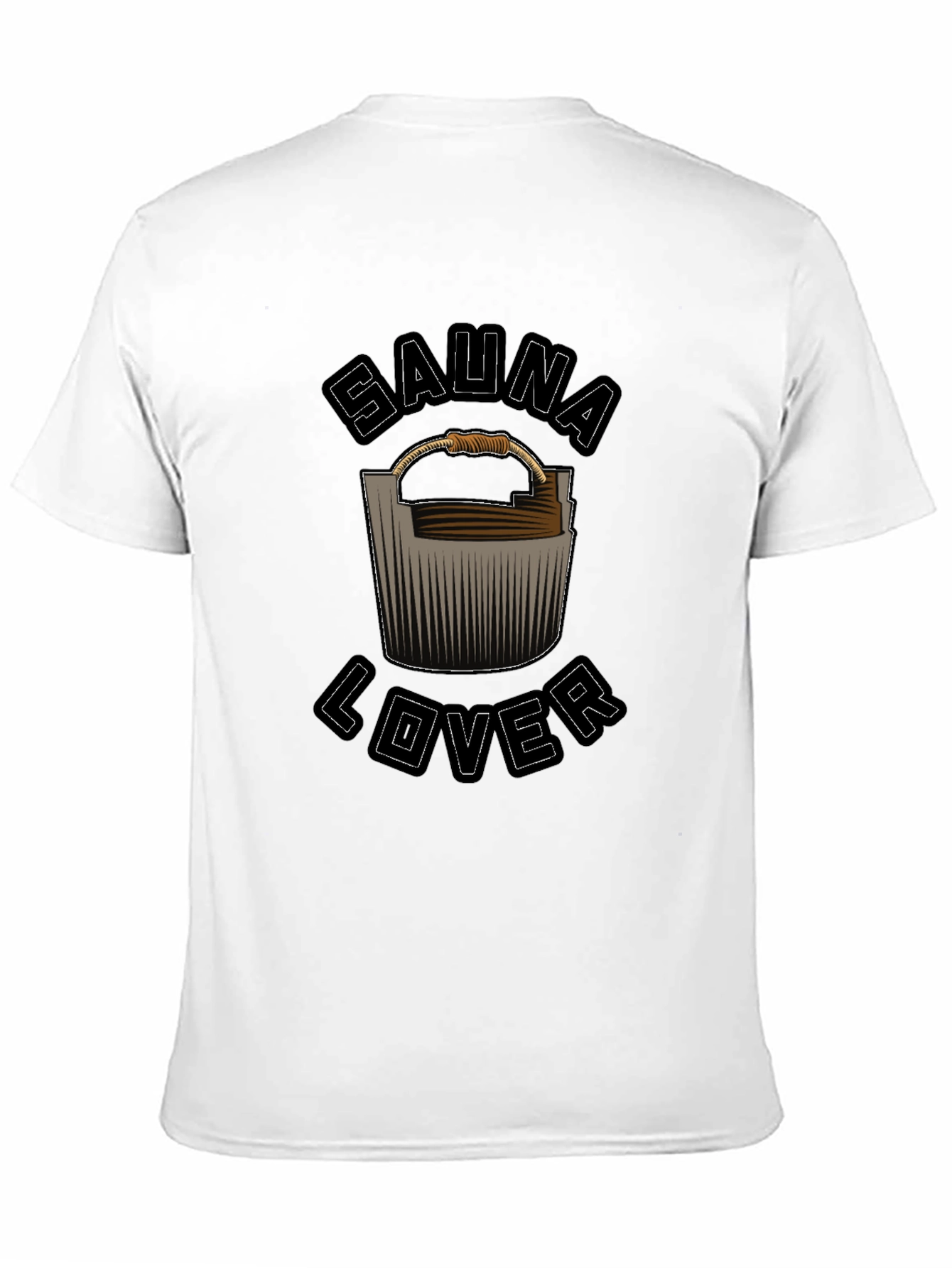 Sauna Lover Black Graphic Tee