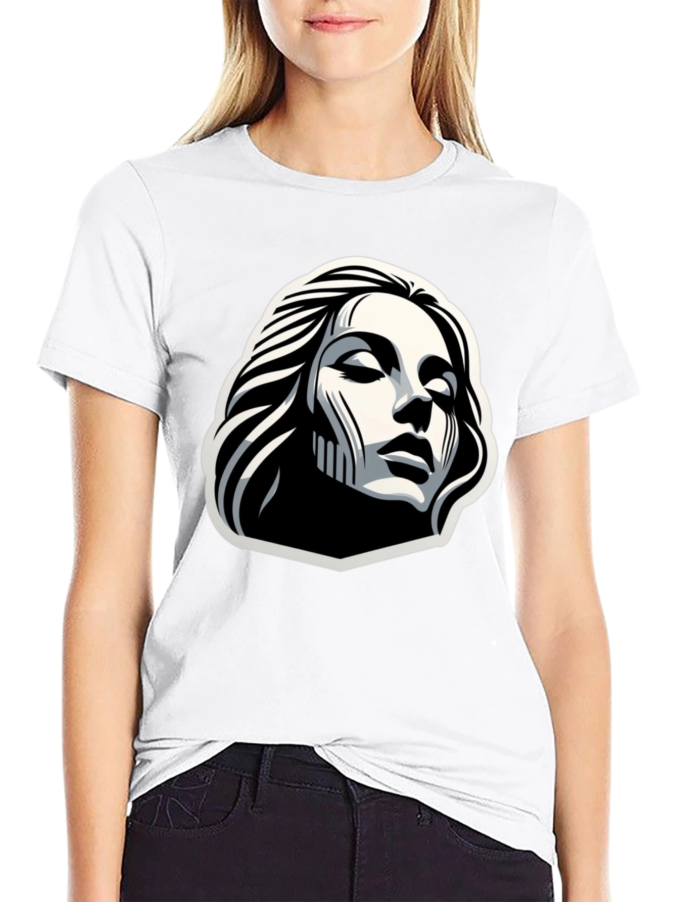 Monochrome Art Tee