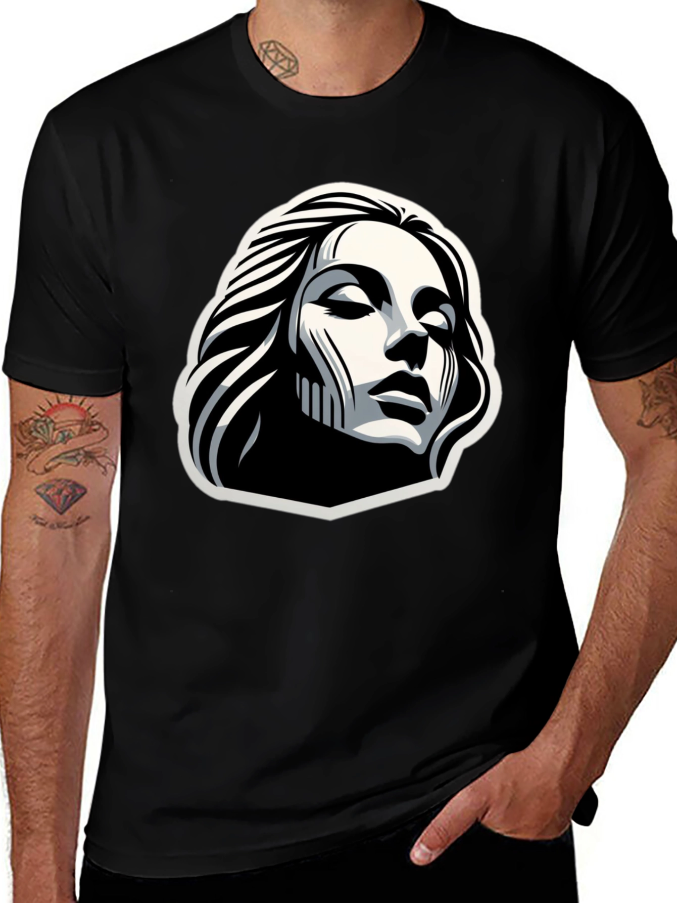 Monochrome Art Tee