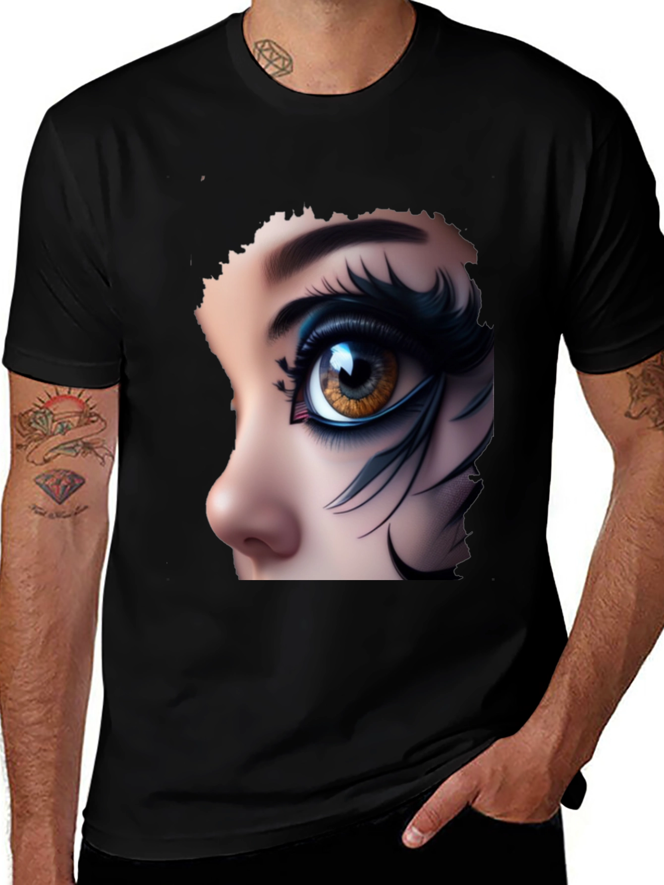 Eye Graphic Tee - Stylish and Unique Unisex T-Shirt