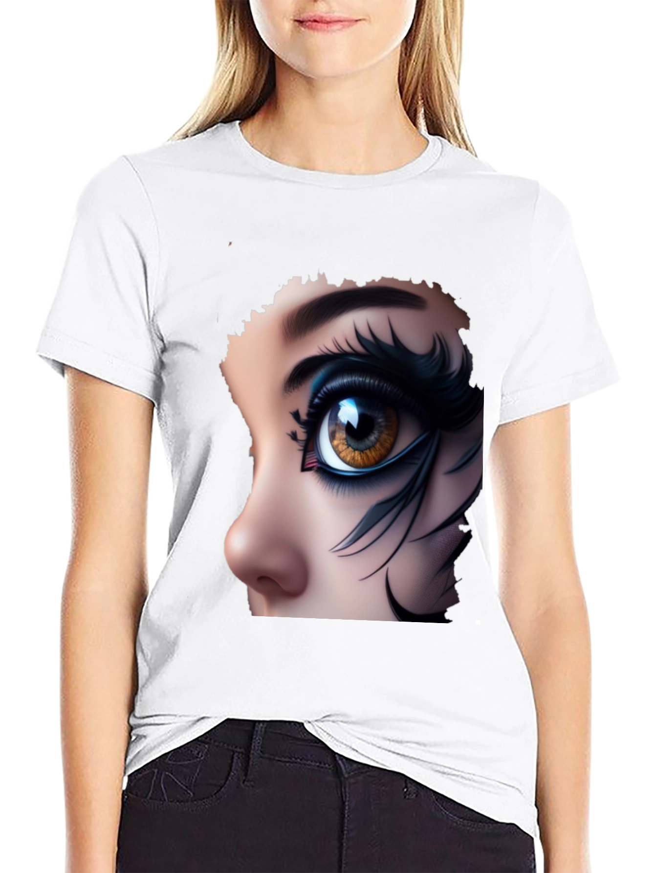 Eye Graphic Tee - Stylish and Unique Unisex T-Shirt