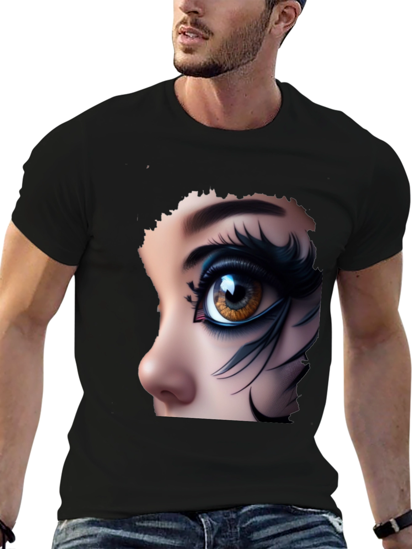 Eye Graphic Tee - Stylish and Unique Unisex T-Shirt