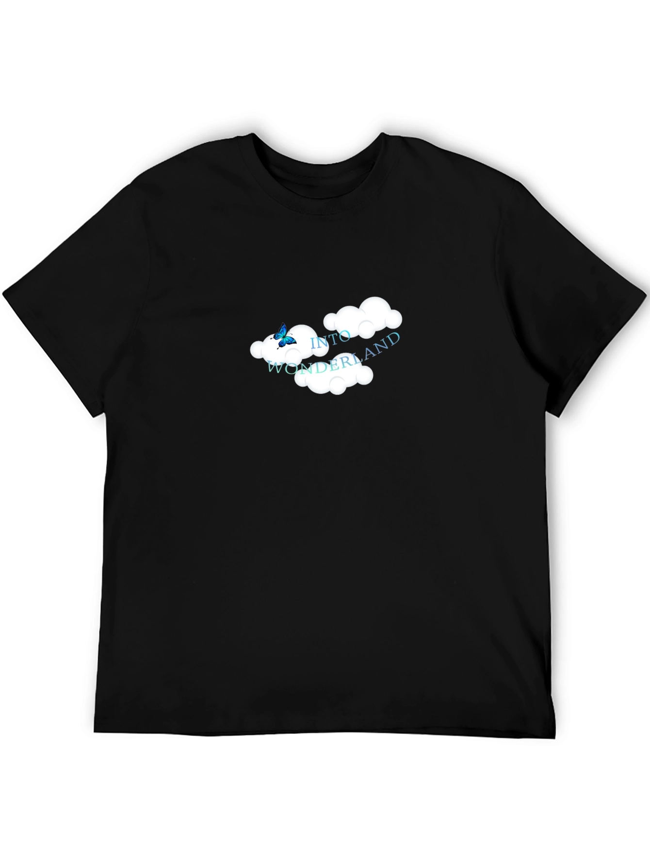 Into Wonderland Graphic T-Shirt - Black