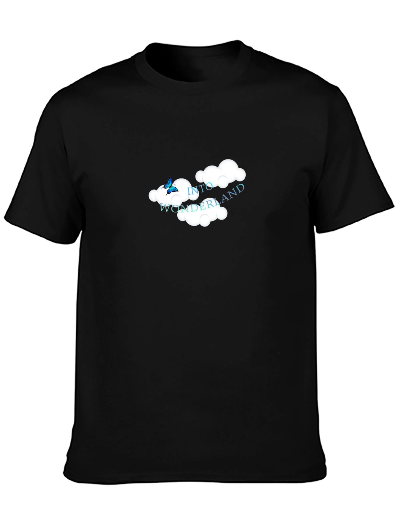 Into Wonderland Graphic T-Shirt - Black