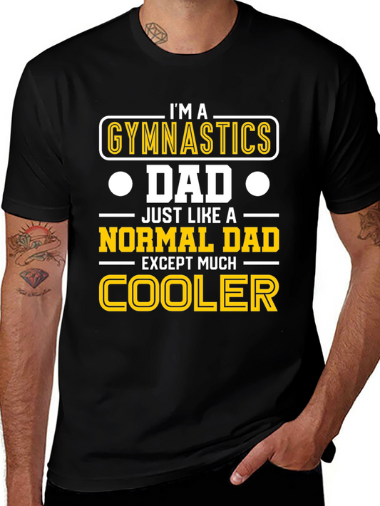 Gymnastics Dad T-Shirt - Cool Dad Edition!