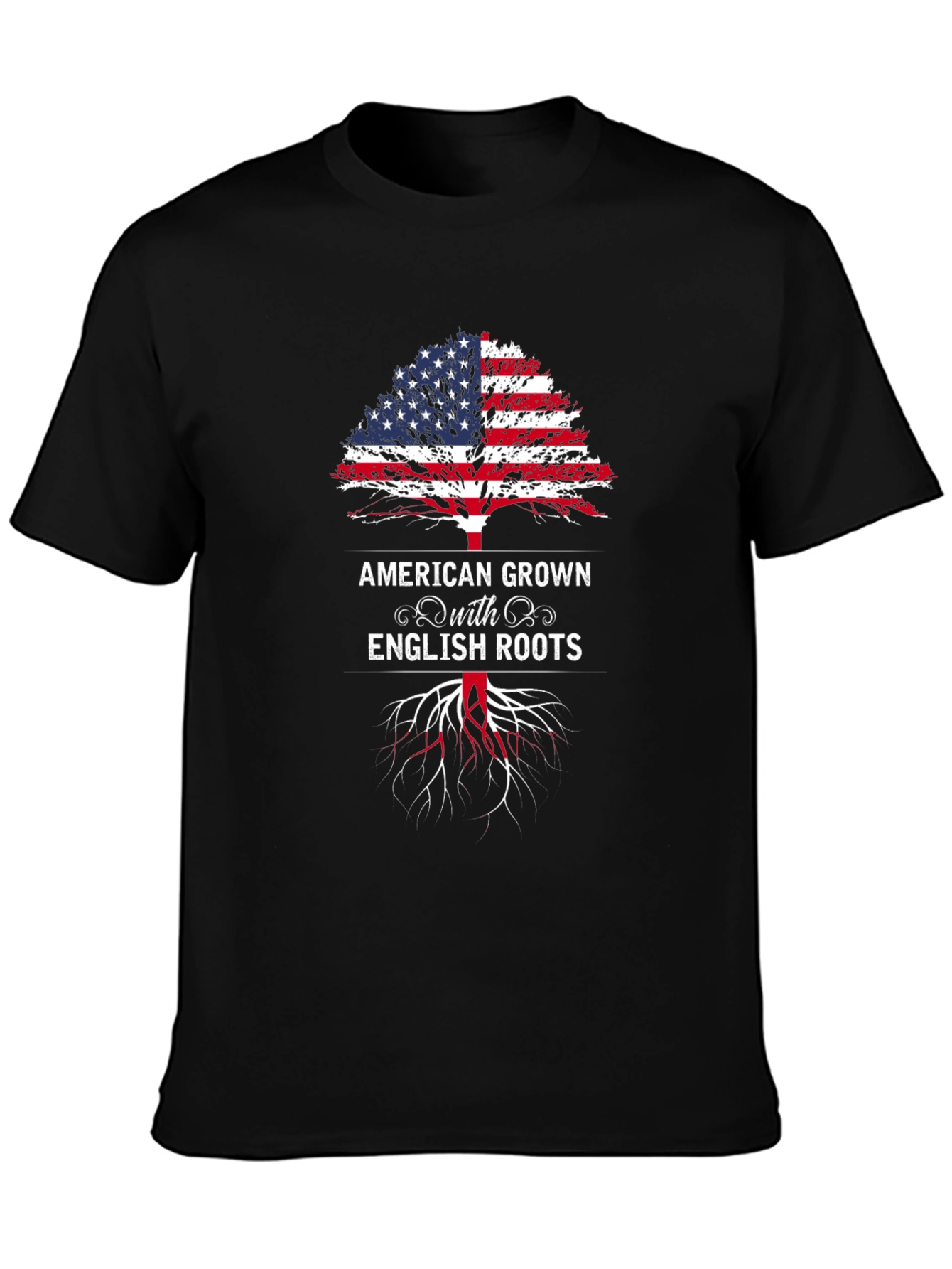 American Grown With English Roots T-Shirt