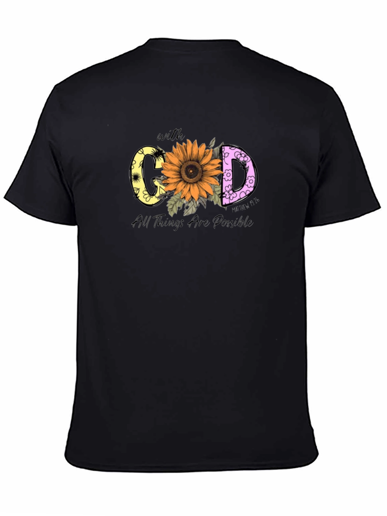 With God All Things Are Possible T-Shirt