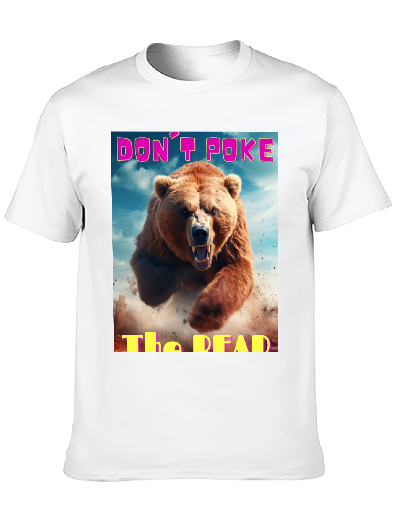 Dont Poke The Dead Bear Graphic Tee