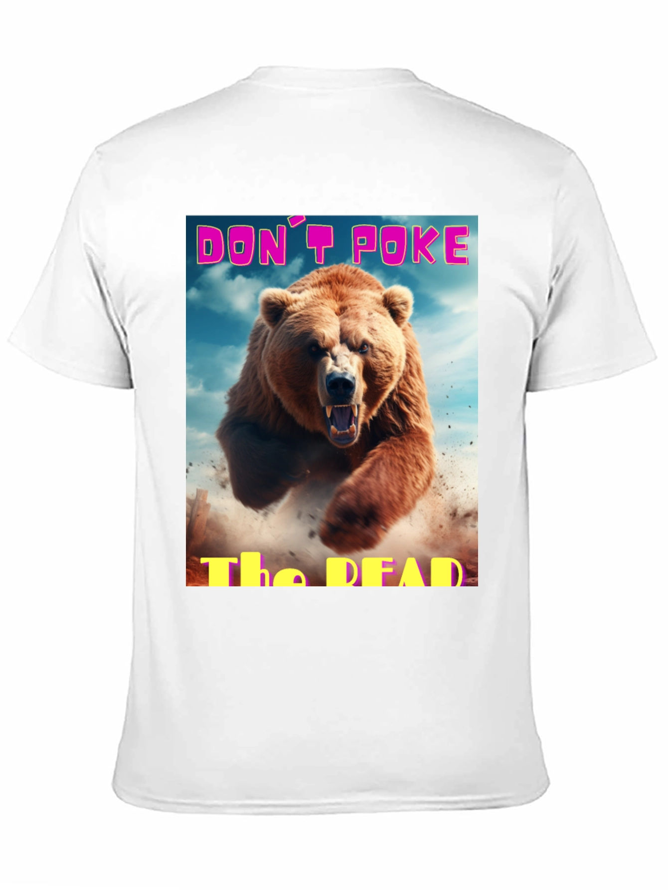 Dont Poke The Dead Bear Graphic Tee