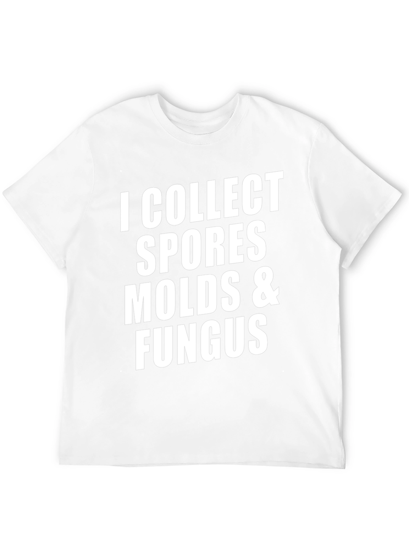 I Collect Spores Molds & Fungus Black T-Shirt