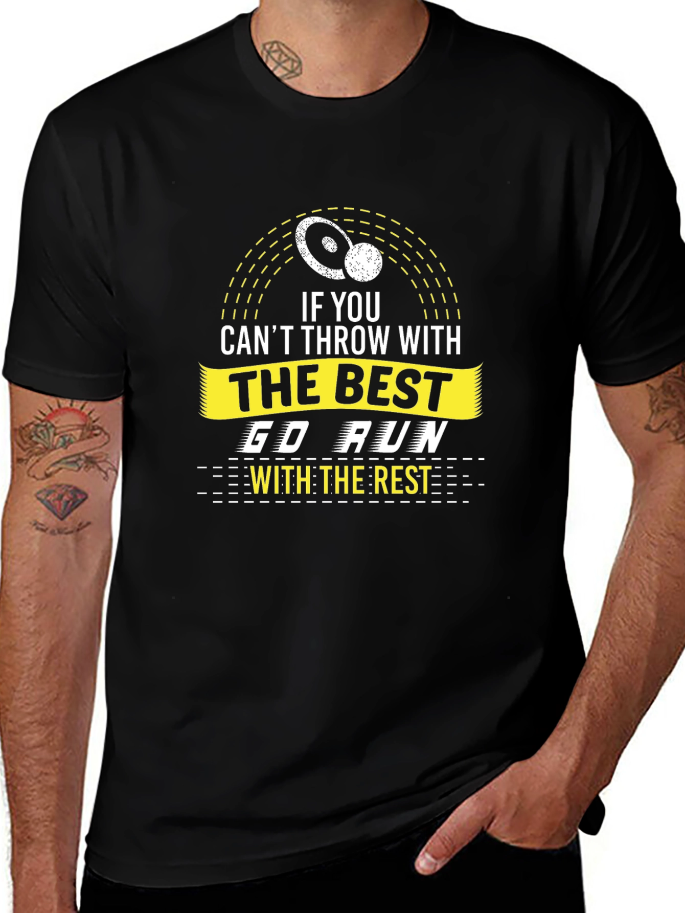 Throwing Sports Graphic Tee