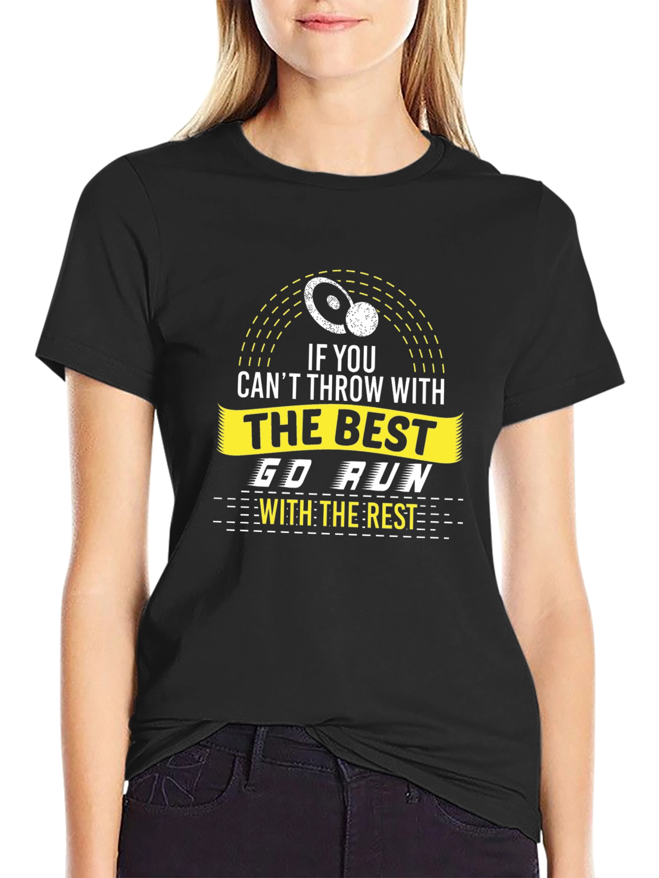 Throwing Sports Graphic Tee