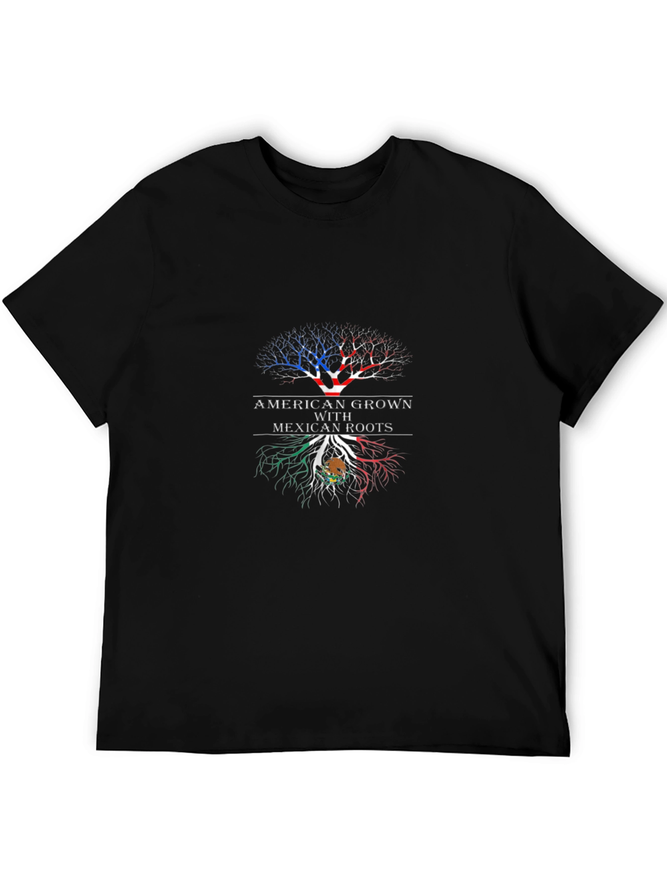 American Grown with Mexican Roots Graphic Tee