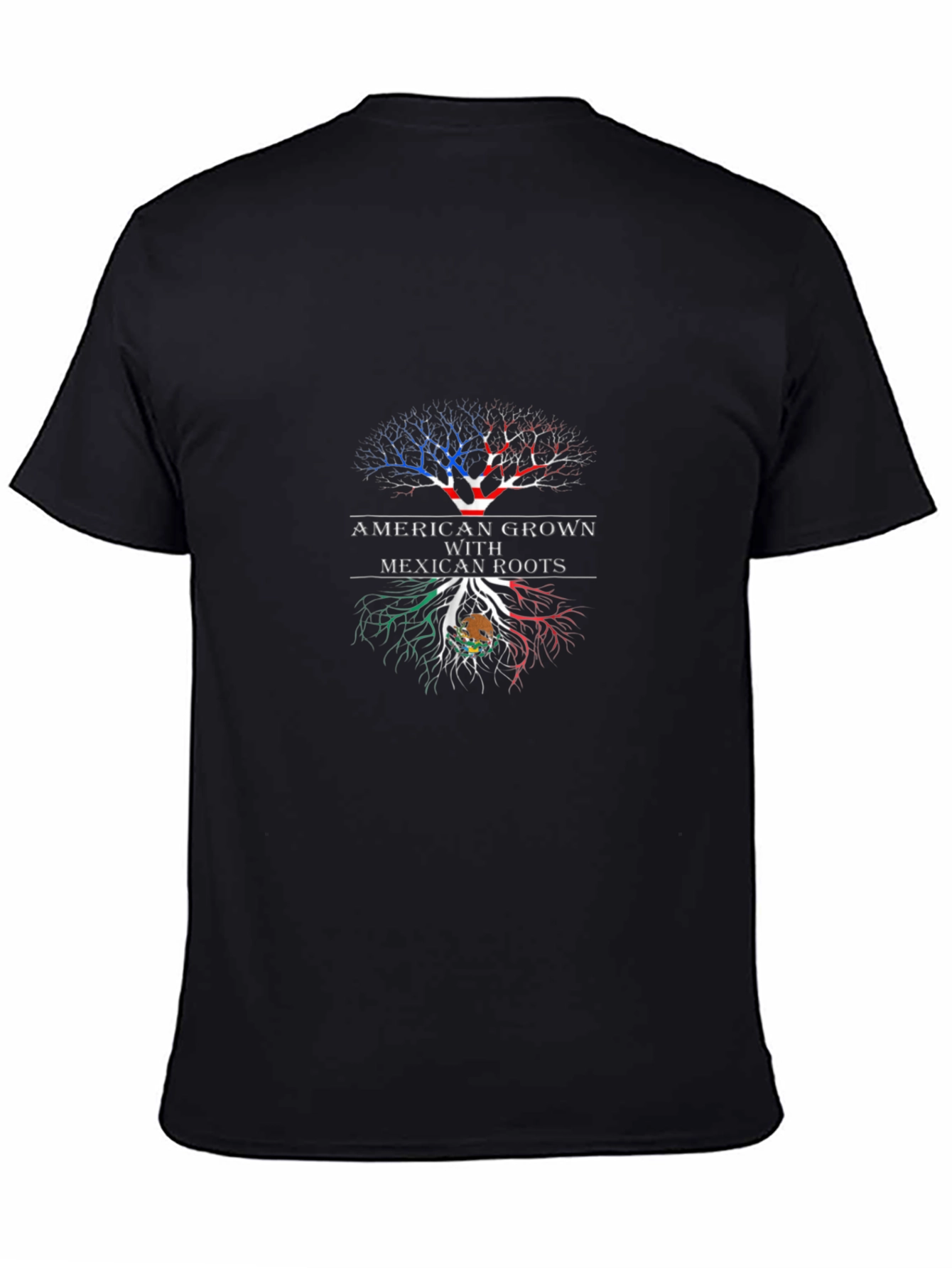 American Grown with Mexican Roots Graphic Tee