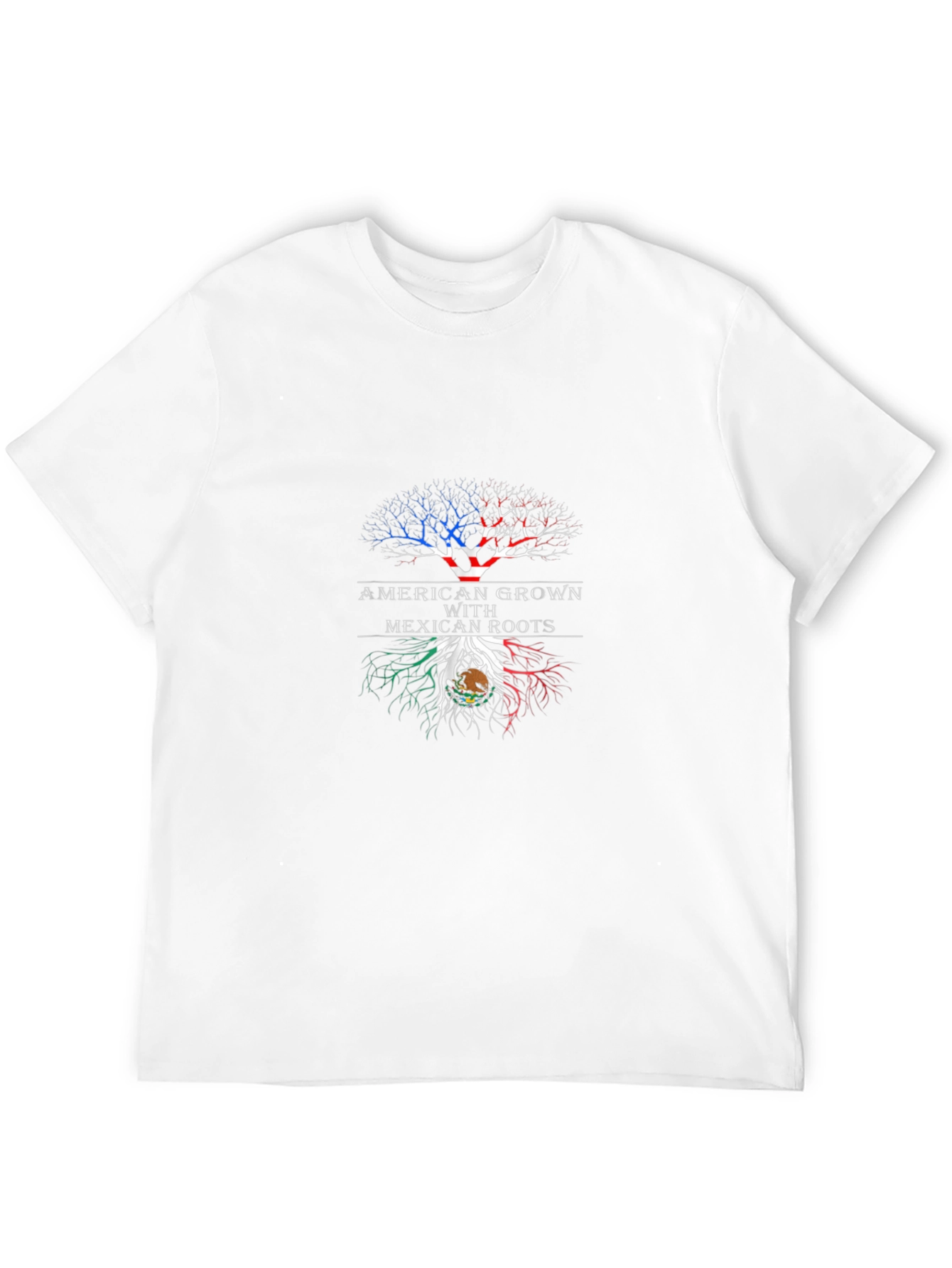 American Grown with Mexican Roots Graphic Tee
