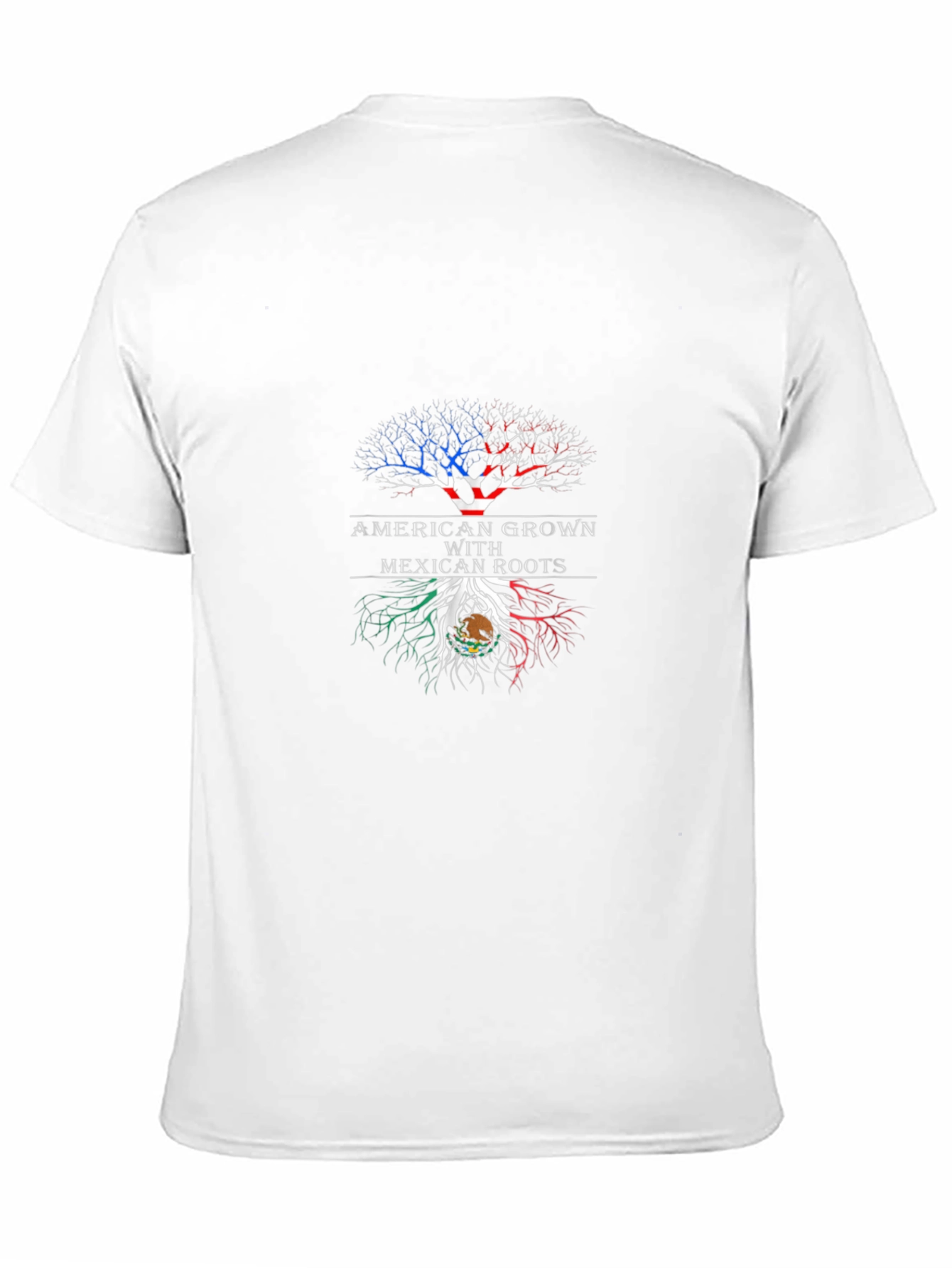 American Grown with Mexican Roots Graphic Tee