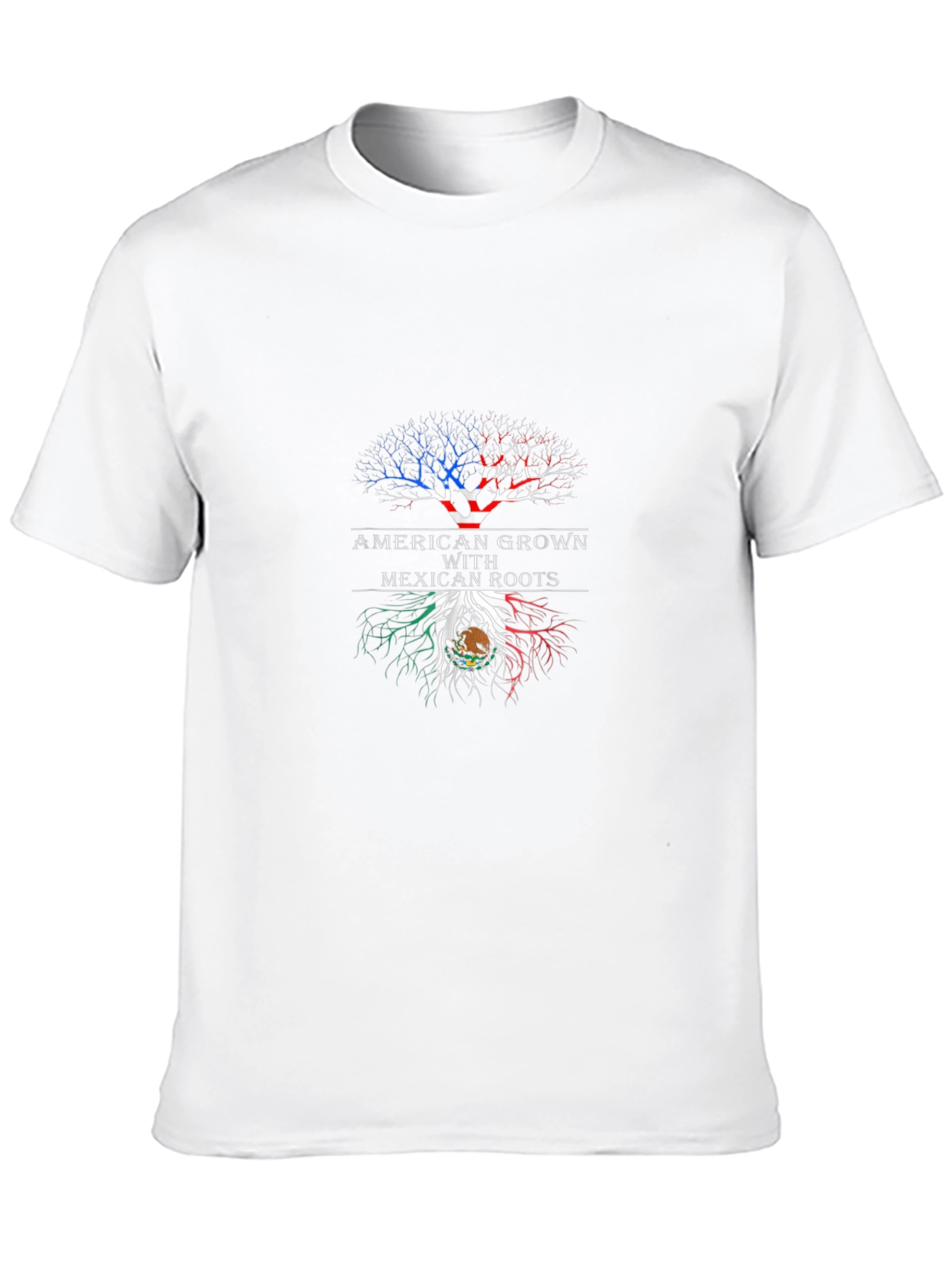 American Grown with Mexican Roots Graphic Tee