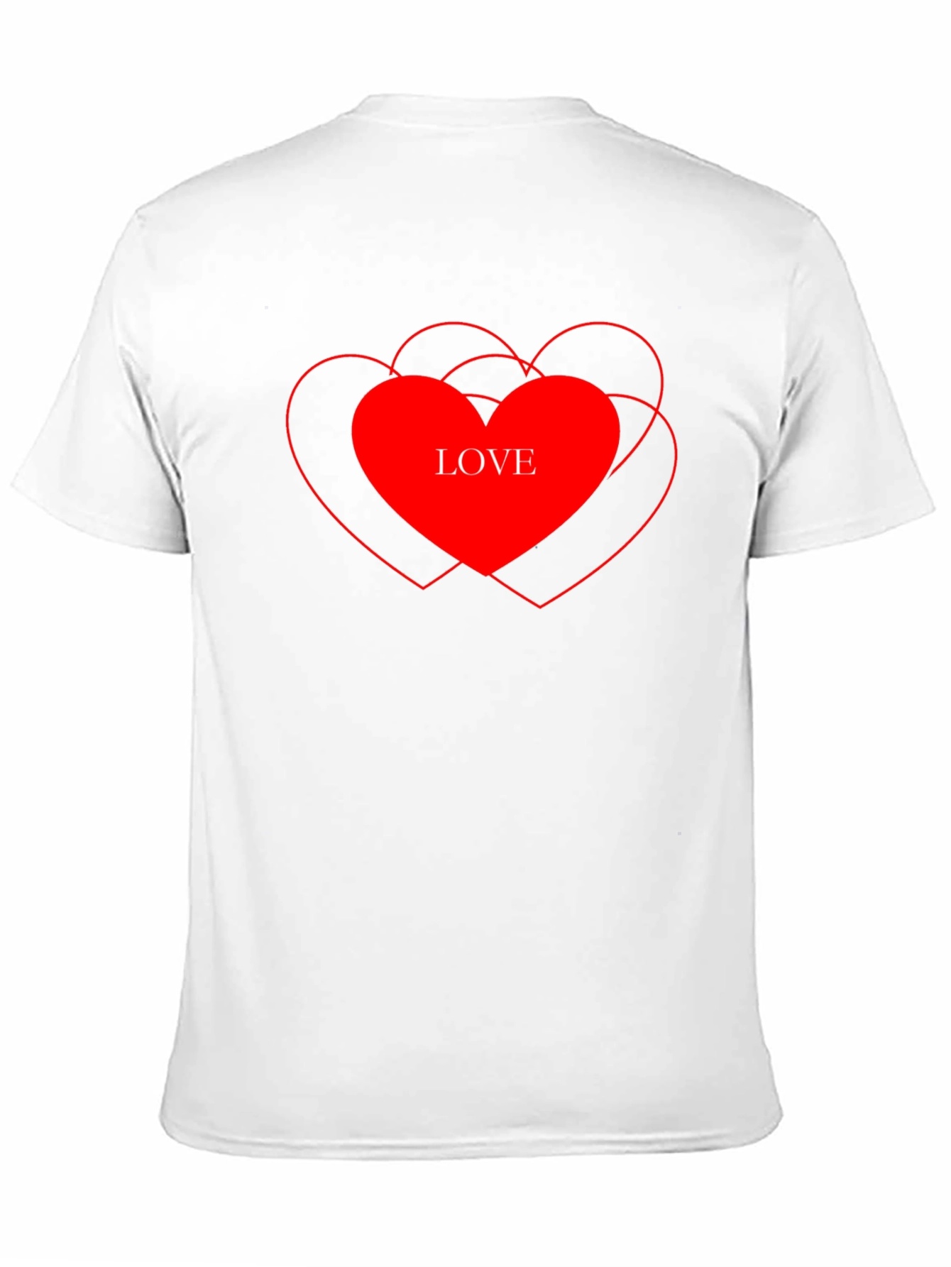 Love Heart Graphic T-Shirt - Stylish Casual Tee