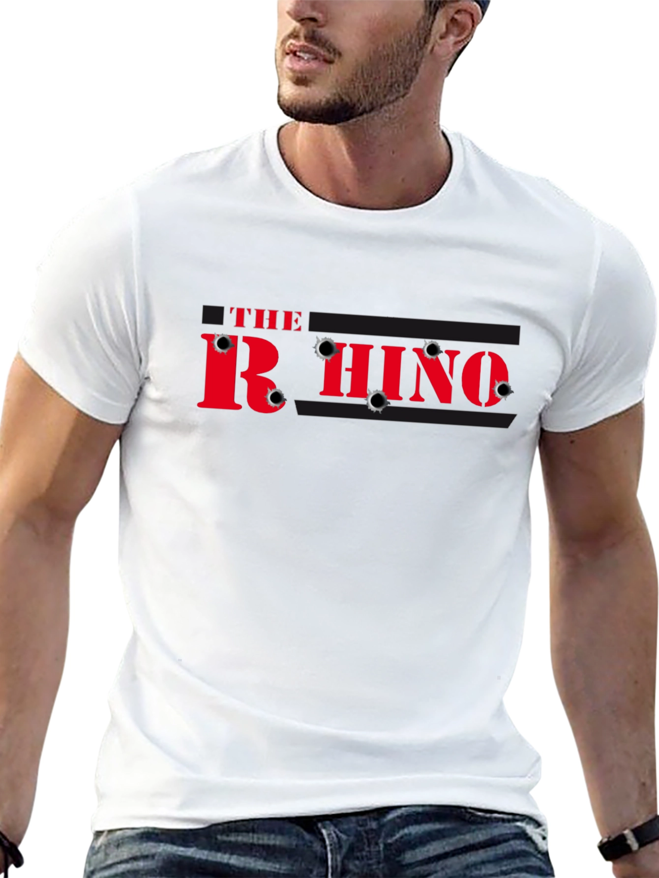 The Rhino Bullet Hole T-Shirt