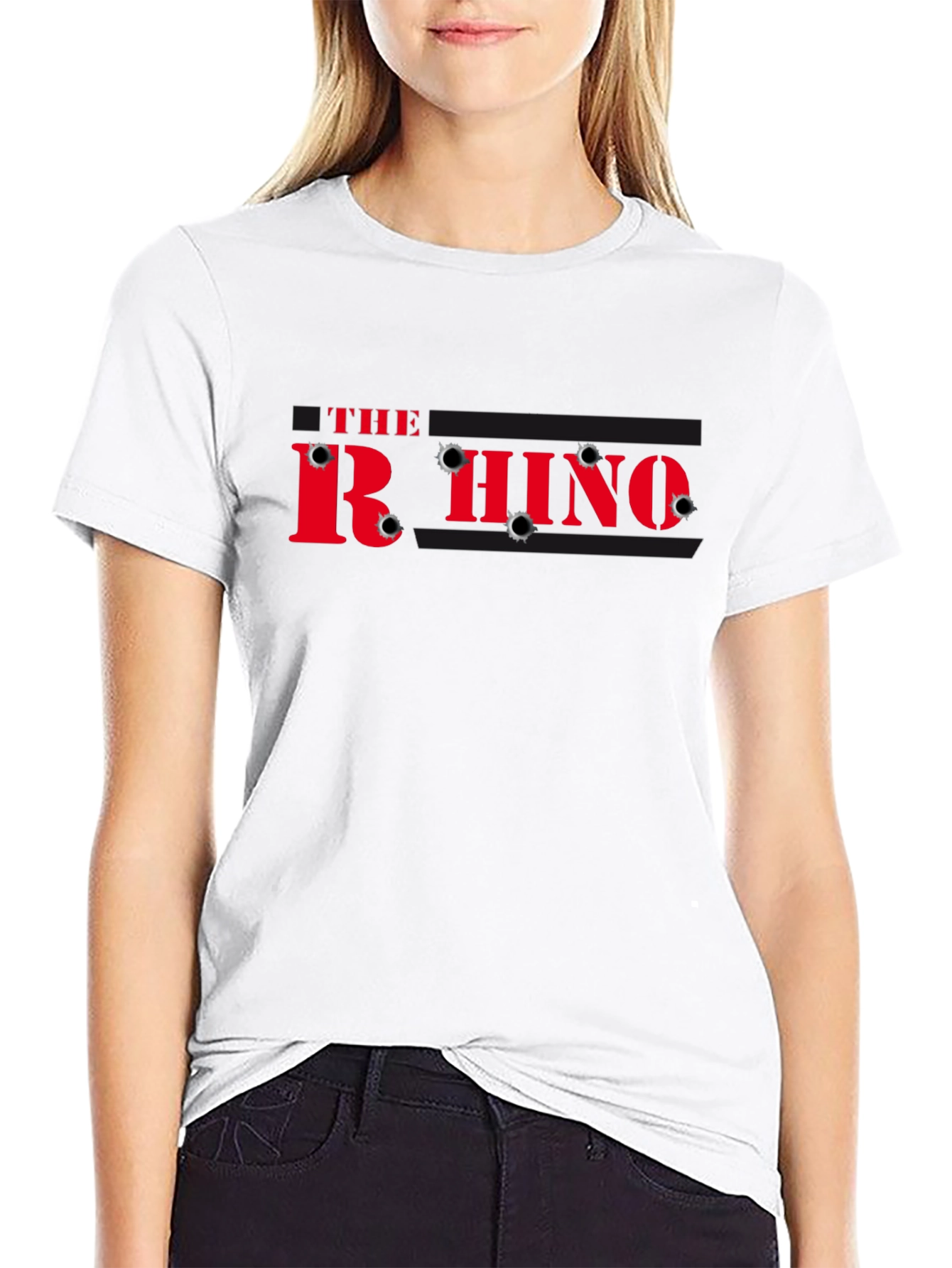 The Rhino Bullet Hole T-Shirt