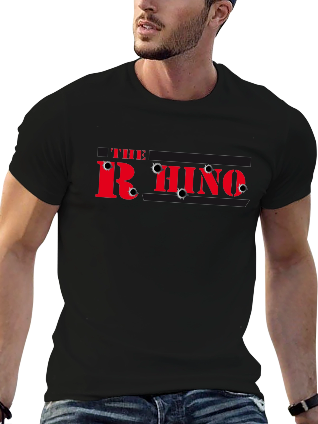 The Rhino Bullet Hole T-Shirt