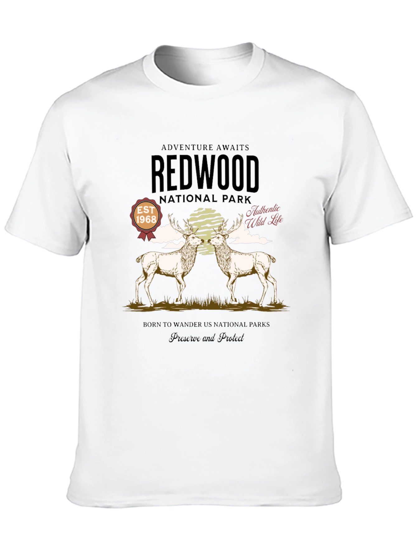 Redwood National Park Graphic T-Shirt