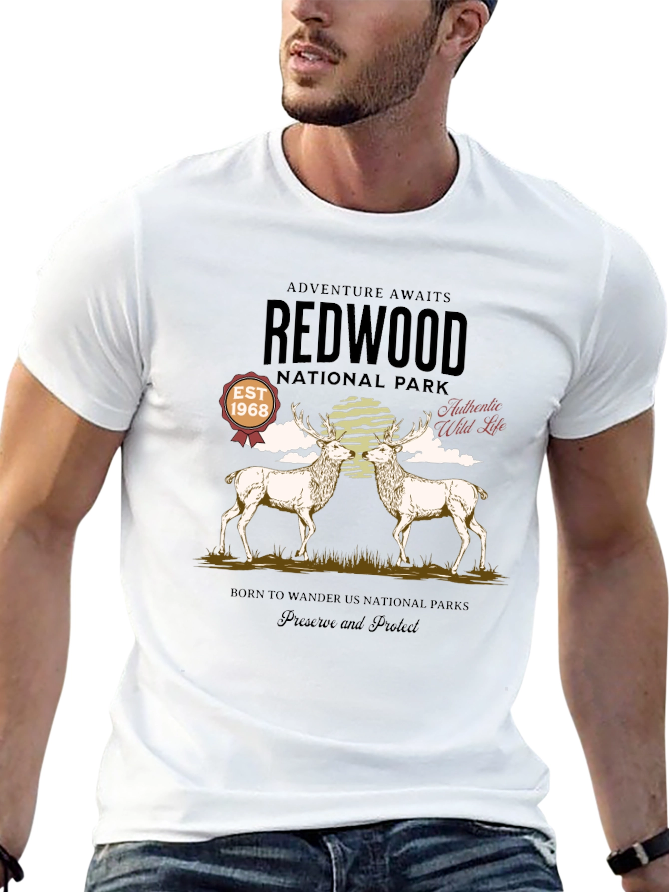 Redwood National Park Graphic T-Shirt