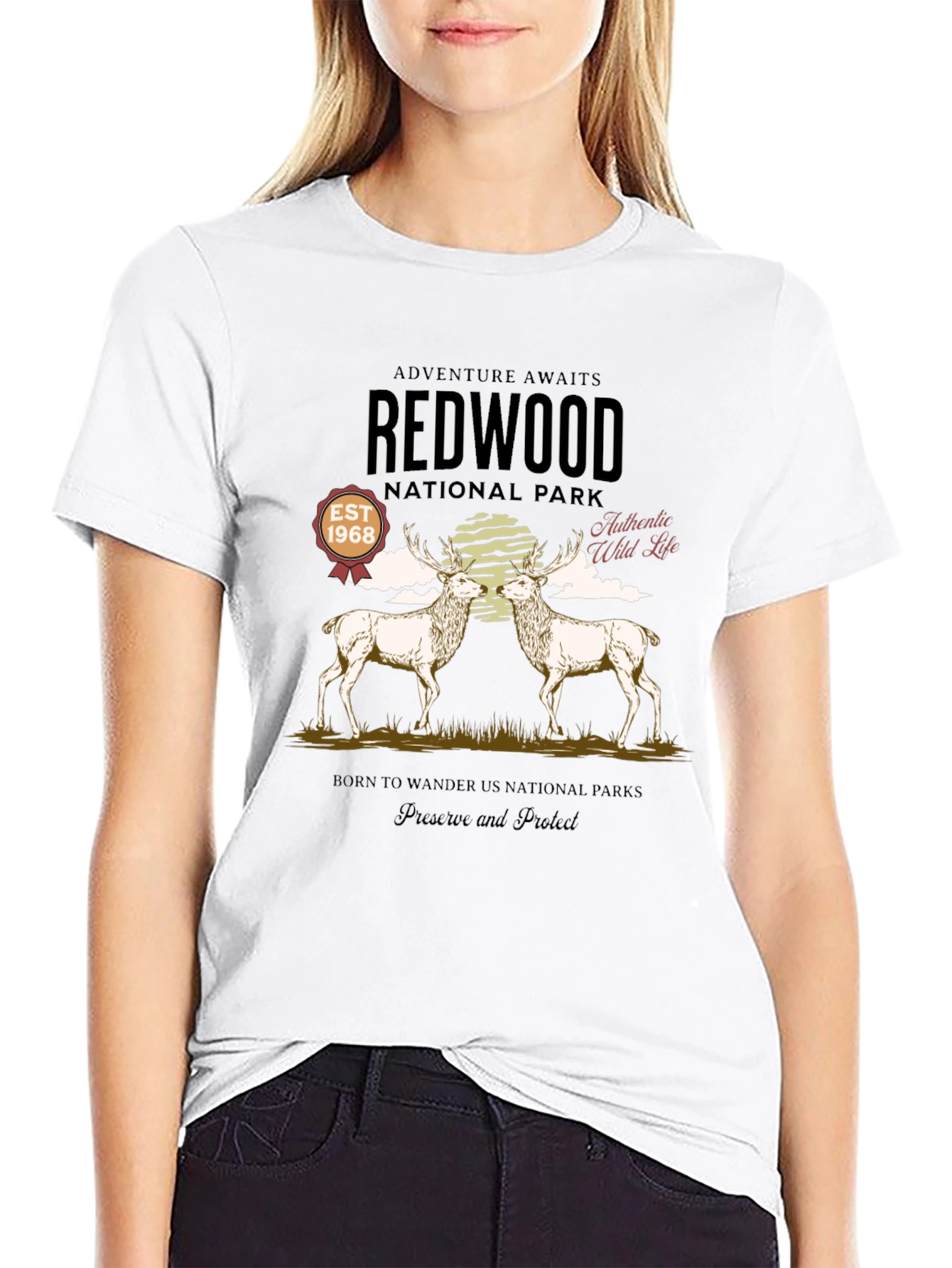 Redwood National Park Graphic T-Shirt