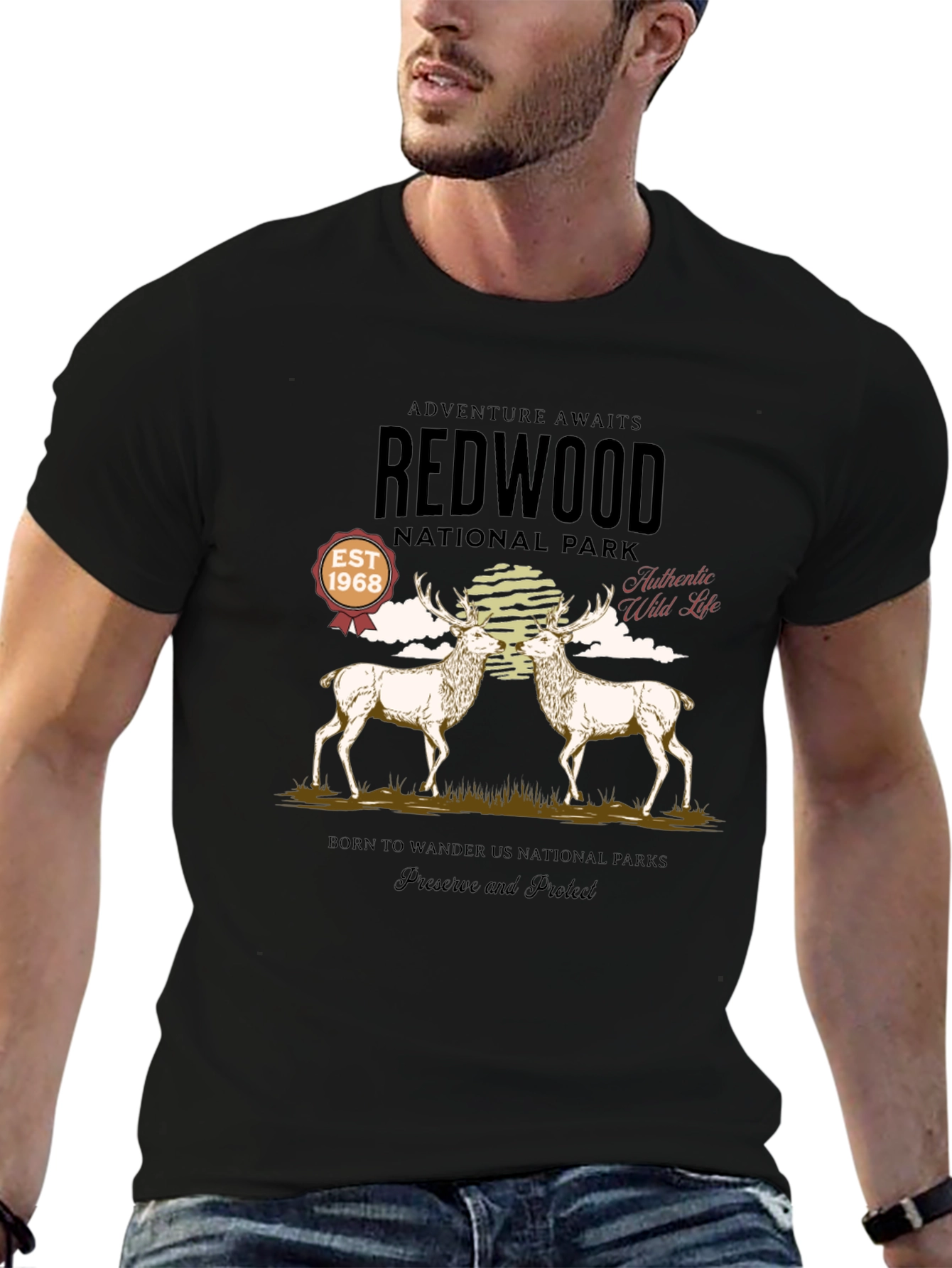 Redwood National Park Graphic T-Shirt