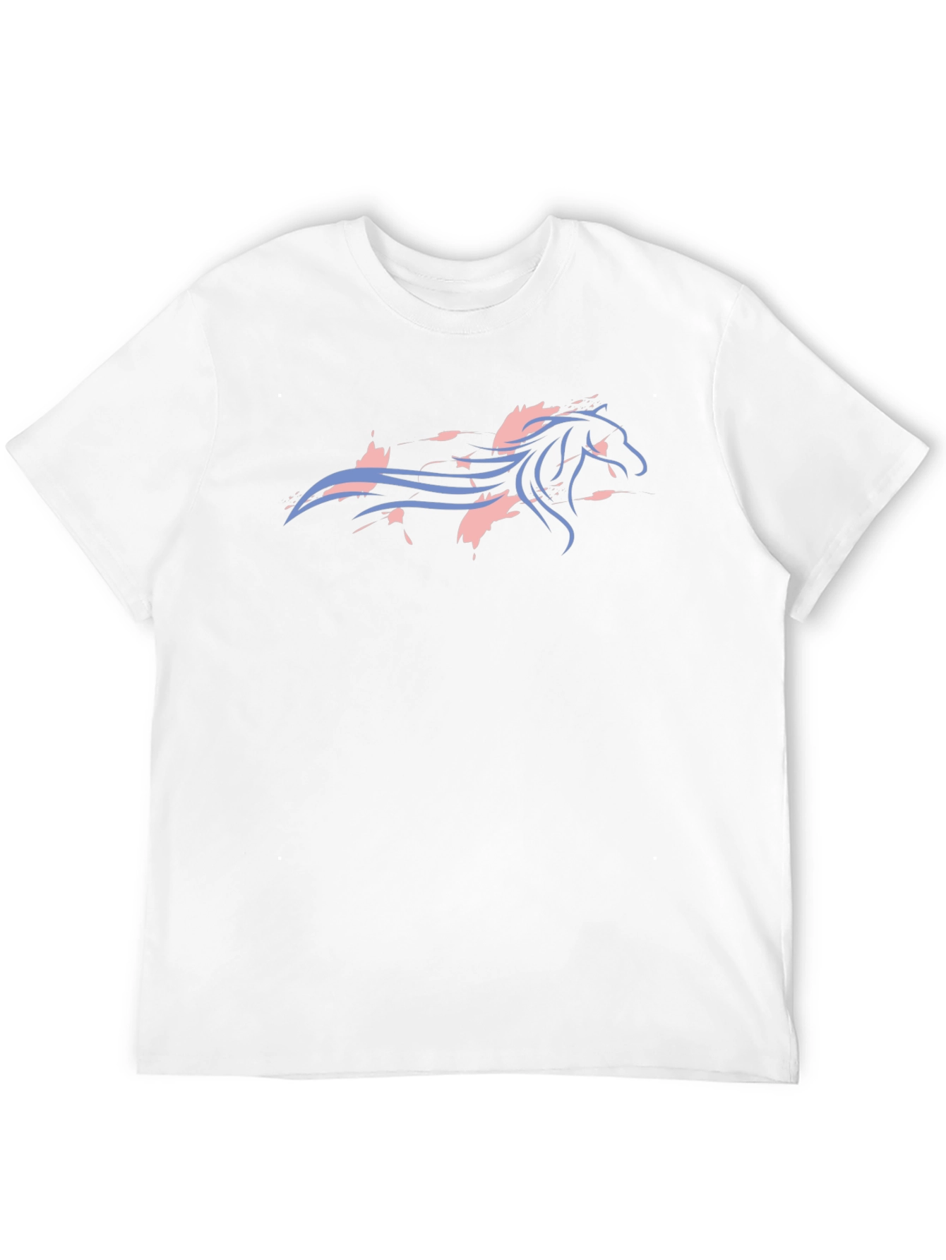 Horse Graphic T-Shirt - Unisex Black Tee