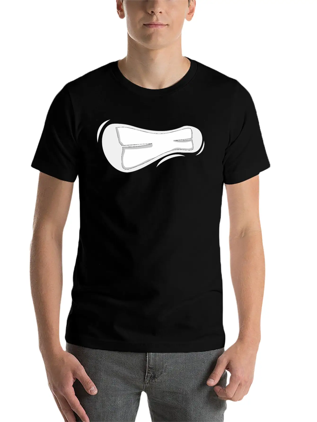 Face Laugh Teeth Grimace Grimace Unisex Casual T-Shirt – Clean Design For Daily Comfort