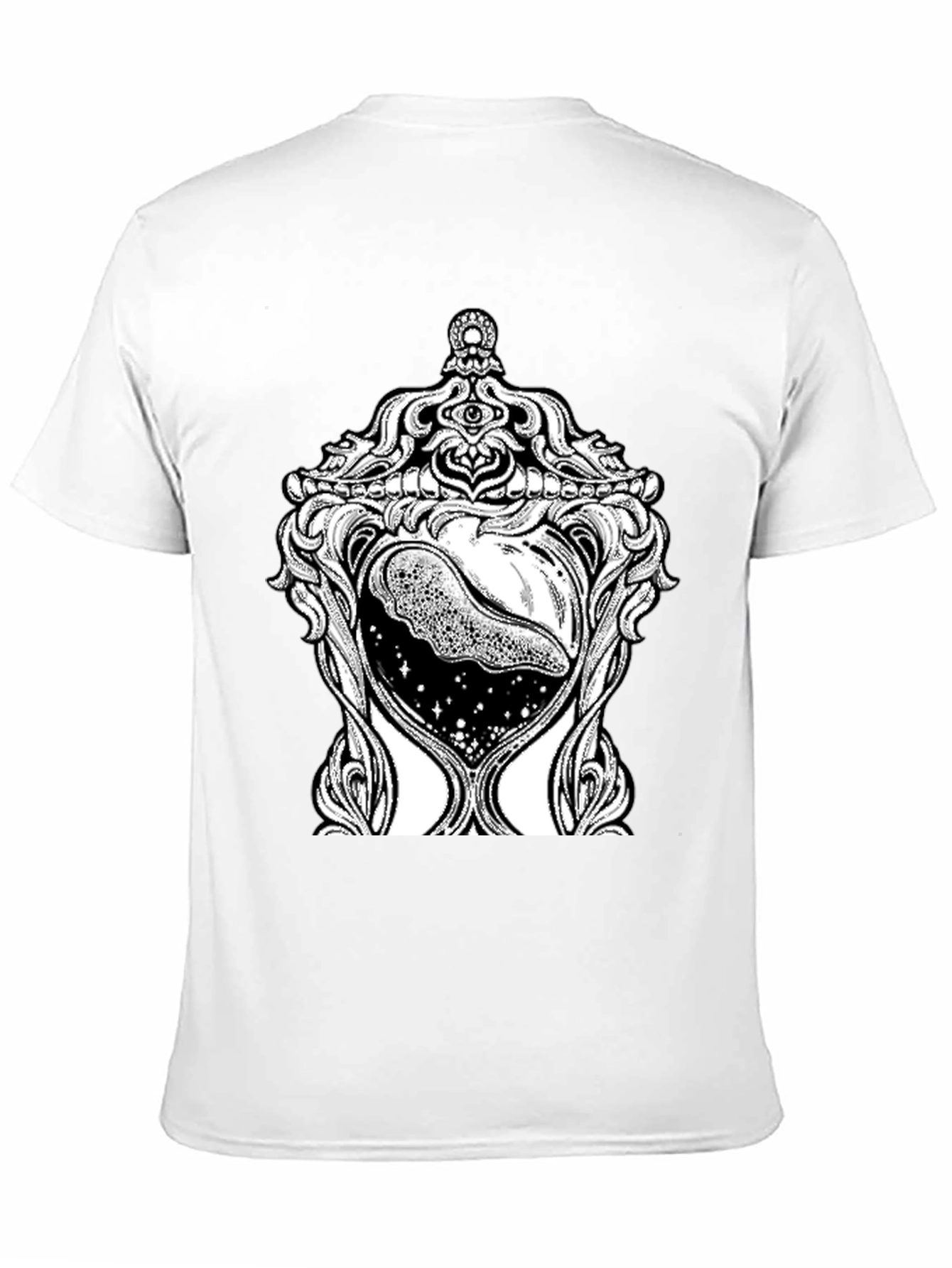 Mystic Hourglass Graphic Tee - Black