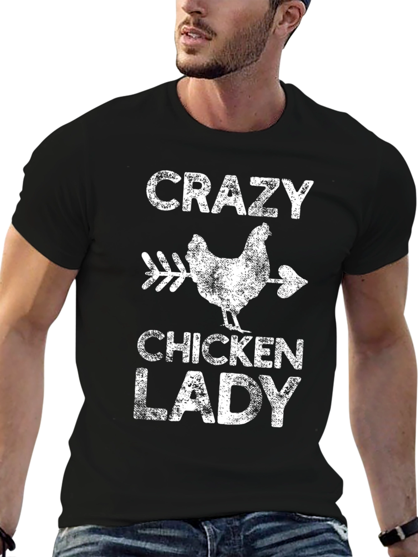 Crazy Chicken Lady T-Shirt