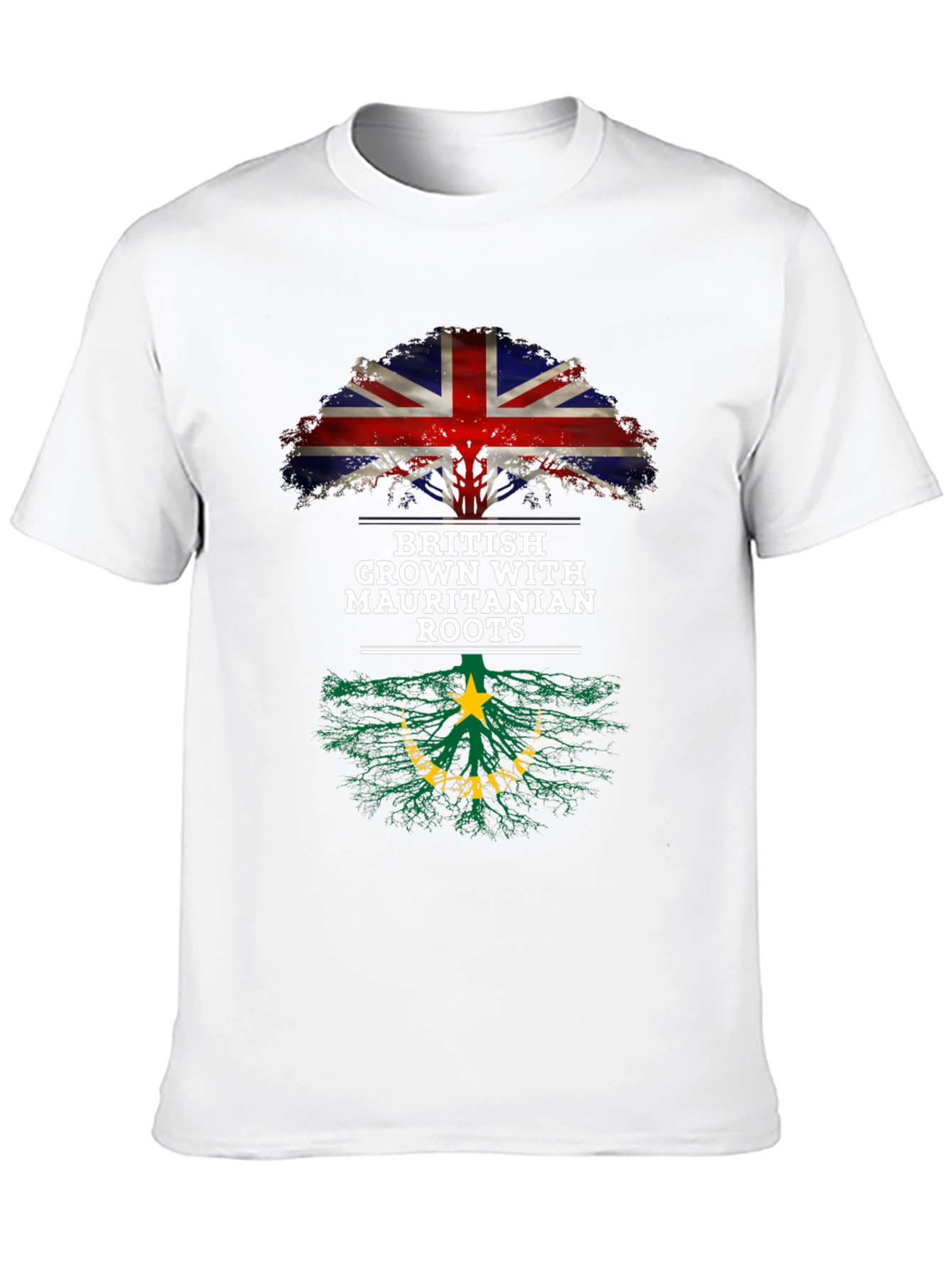 British Grown Mauritanian Roots Graphic Tee