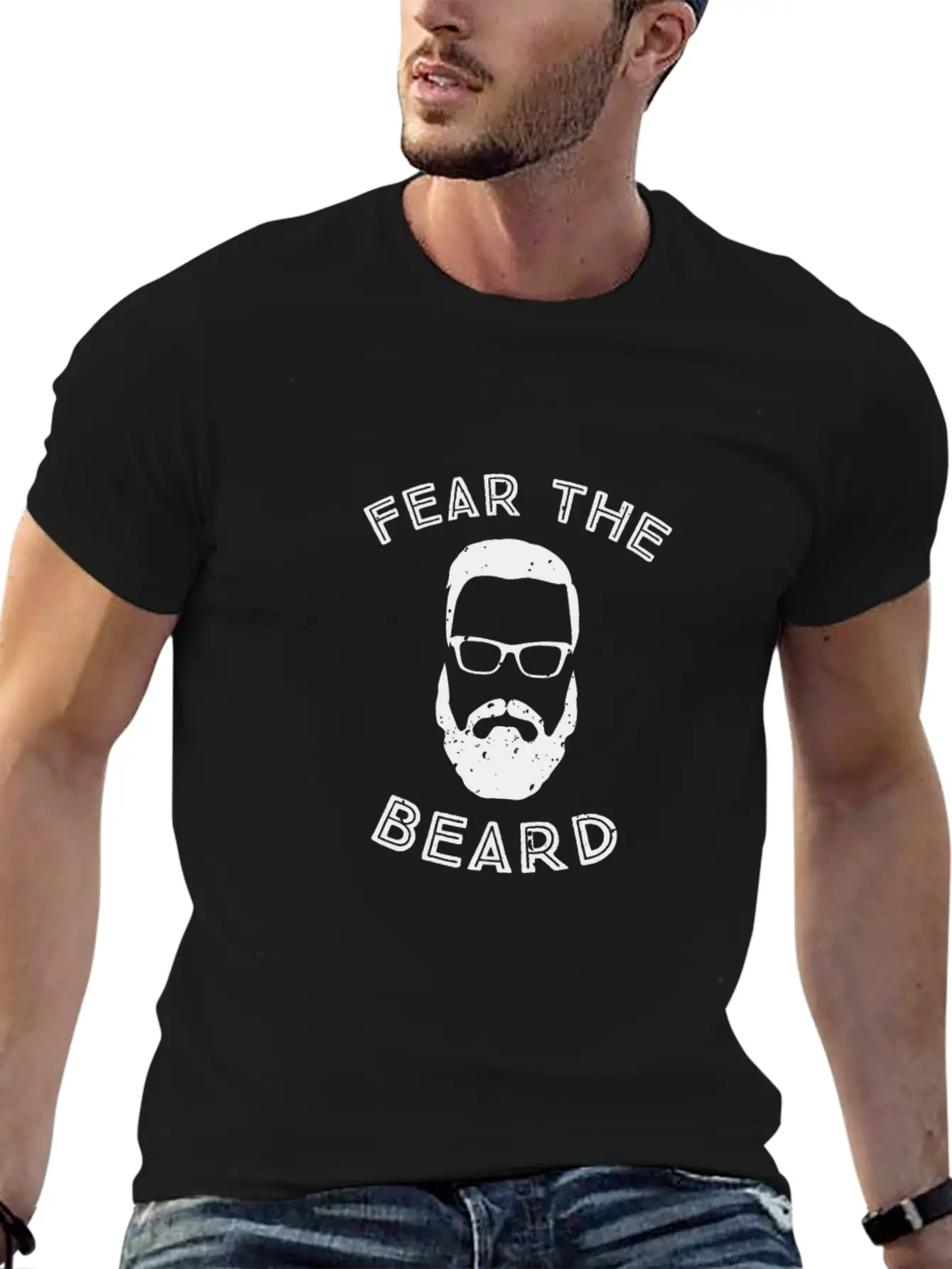 Fear The Beard Unisex Casual T-Shirt – Clean Design For Daily Comfort