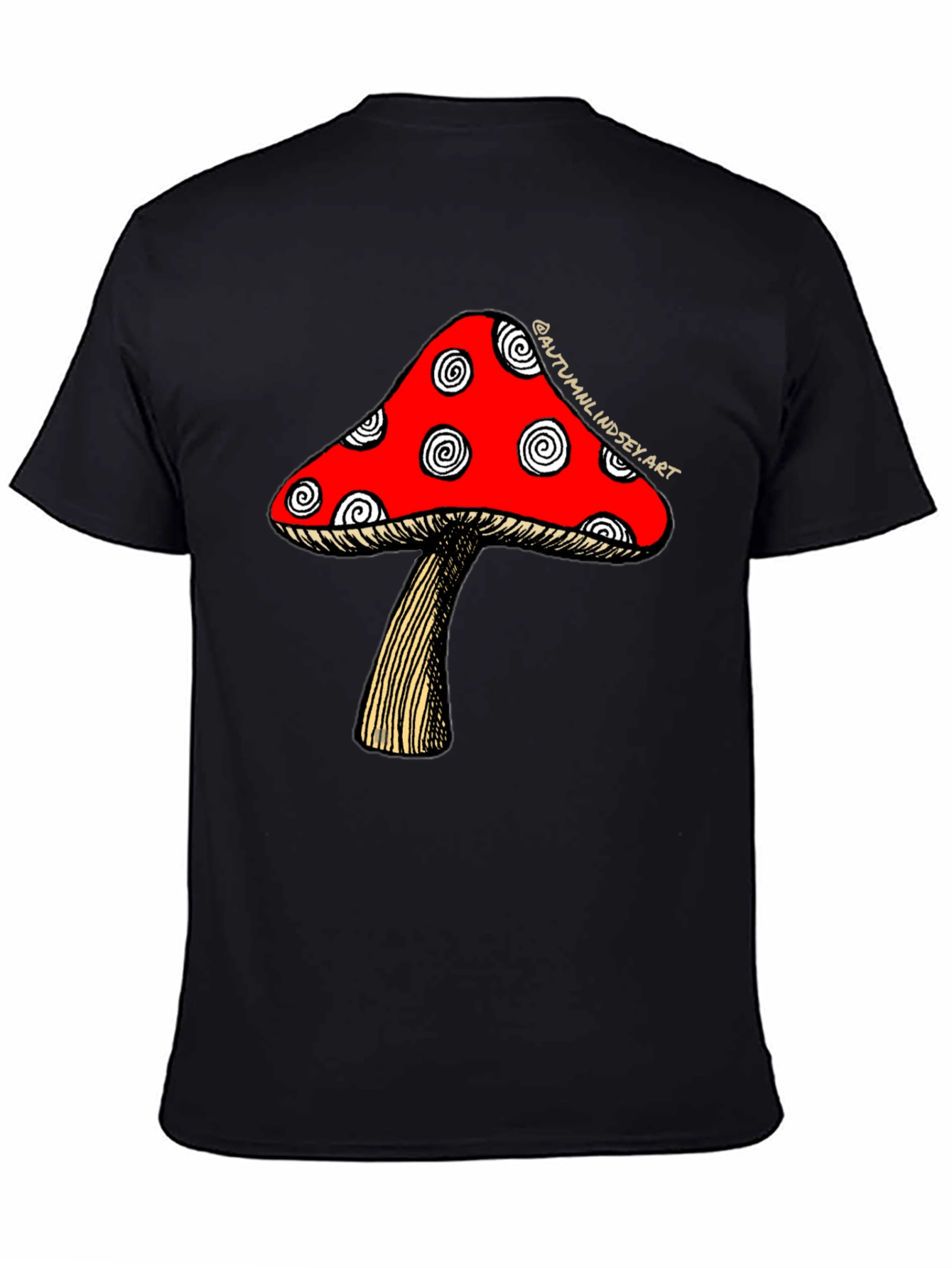 Mushroom Graphic Tee - Funky Casual Style