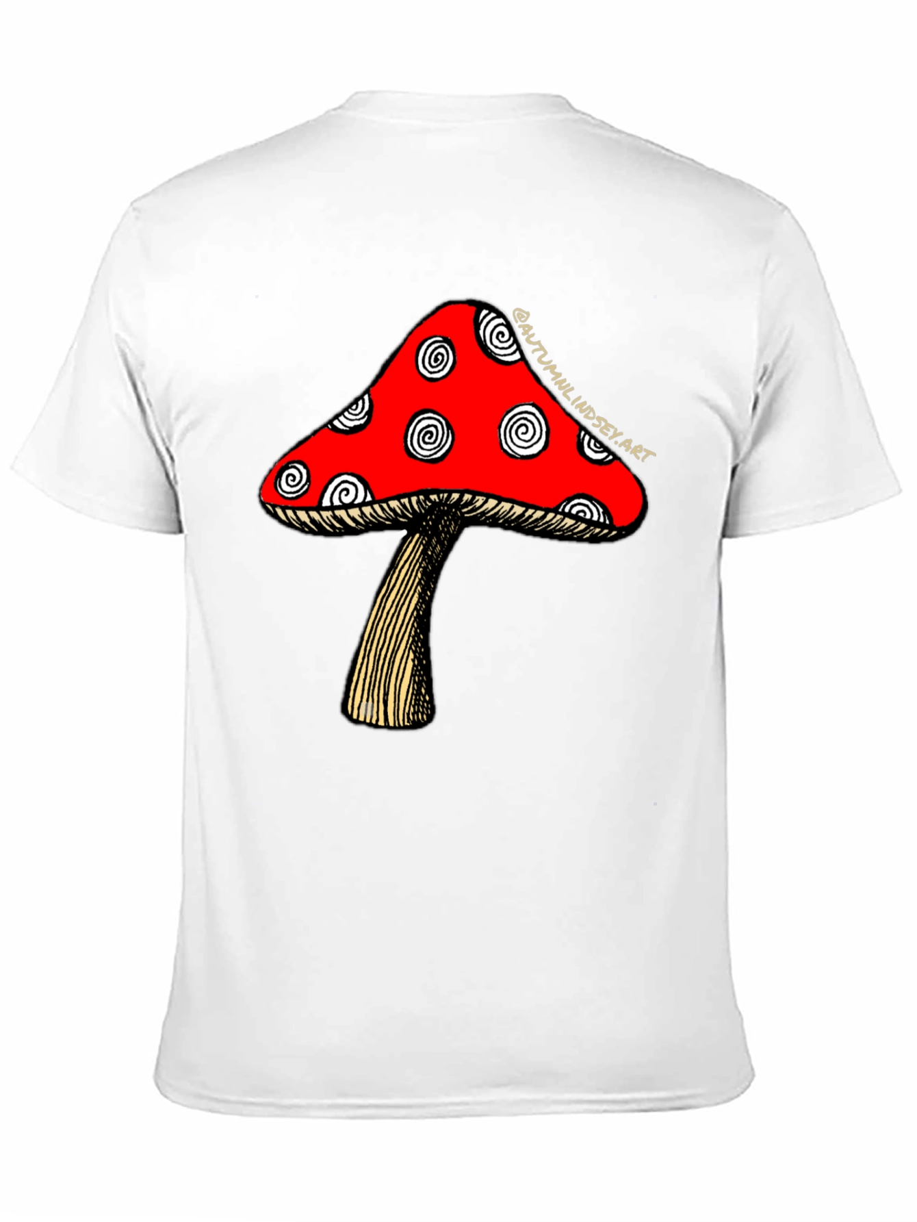 Mushroom Graphic Tee - Funky Casual Style