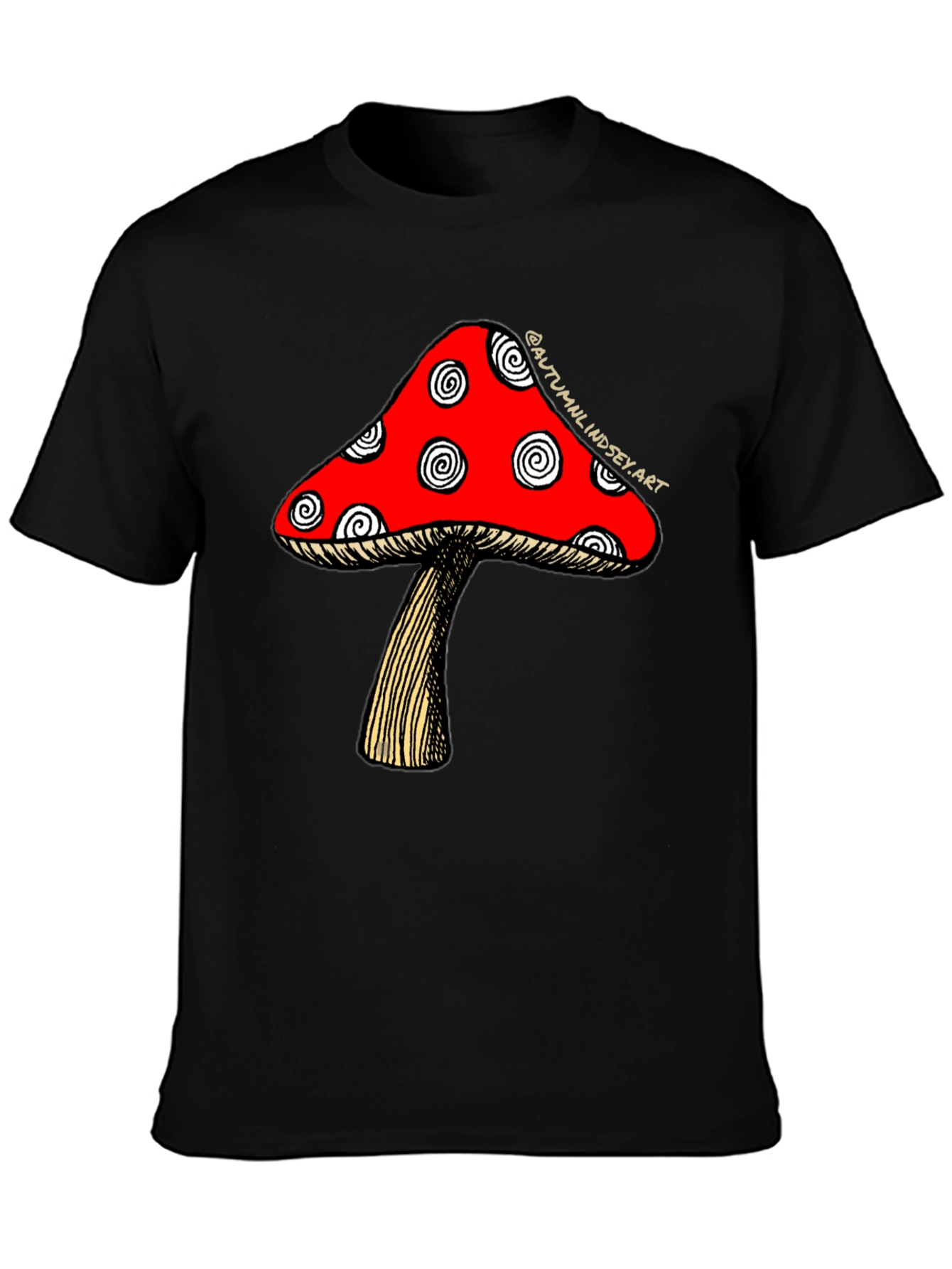 Mushroom Graphic Tee - Funky Casual Style