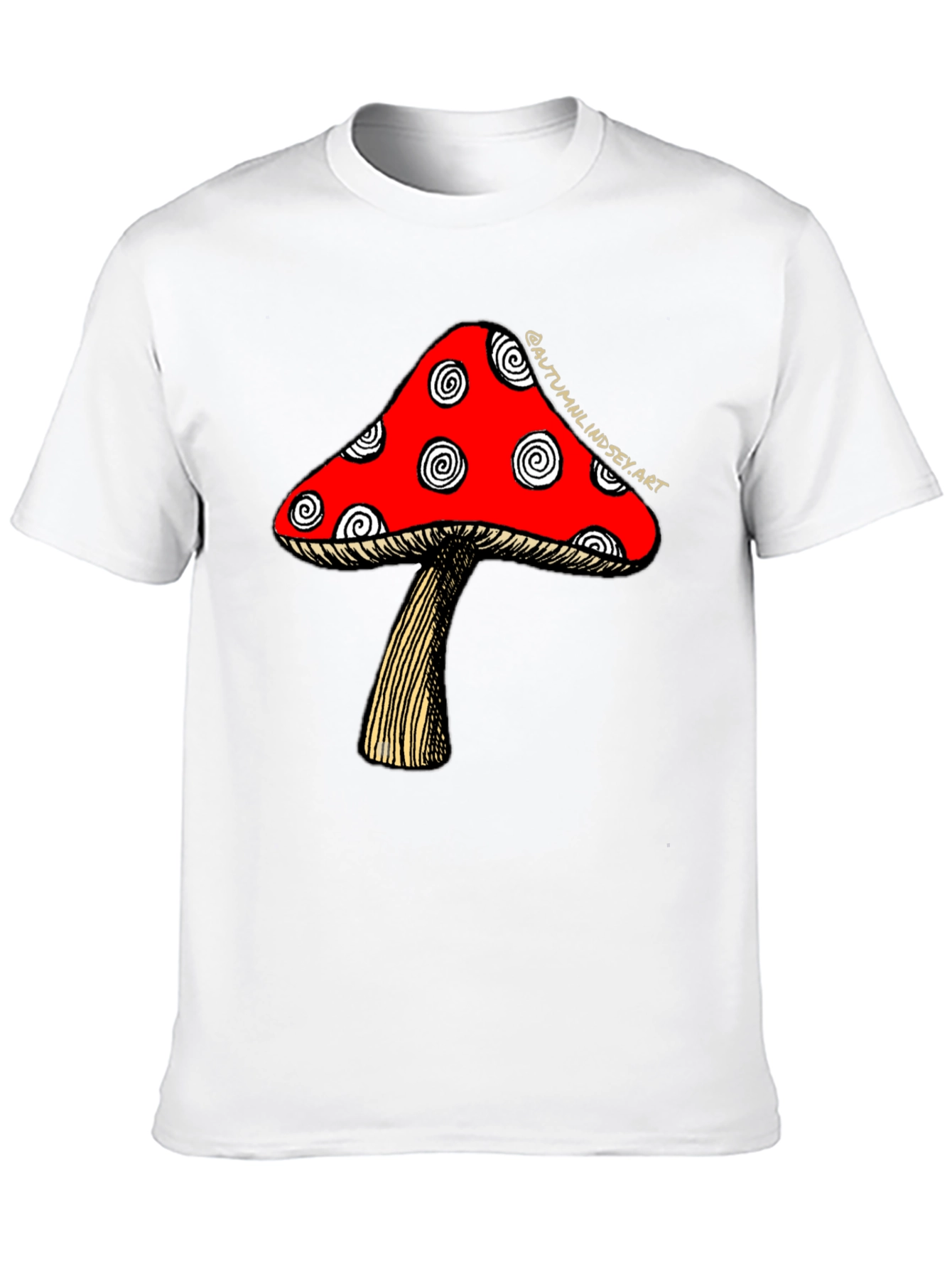 Mushroom Graphic Tee - Funky Casual Style