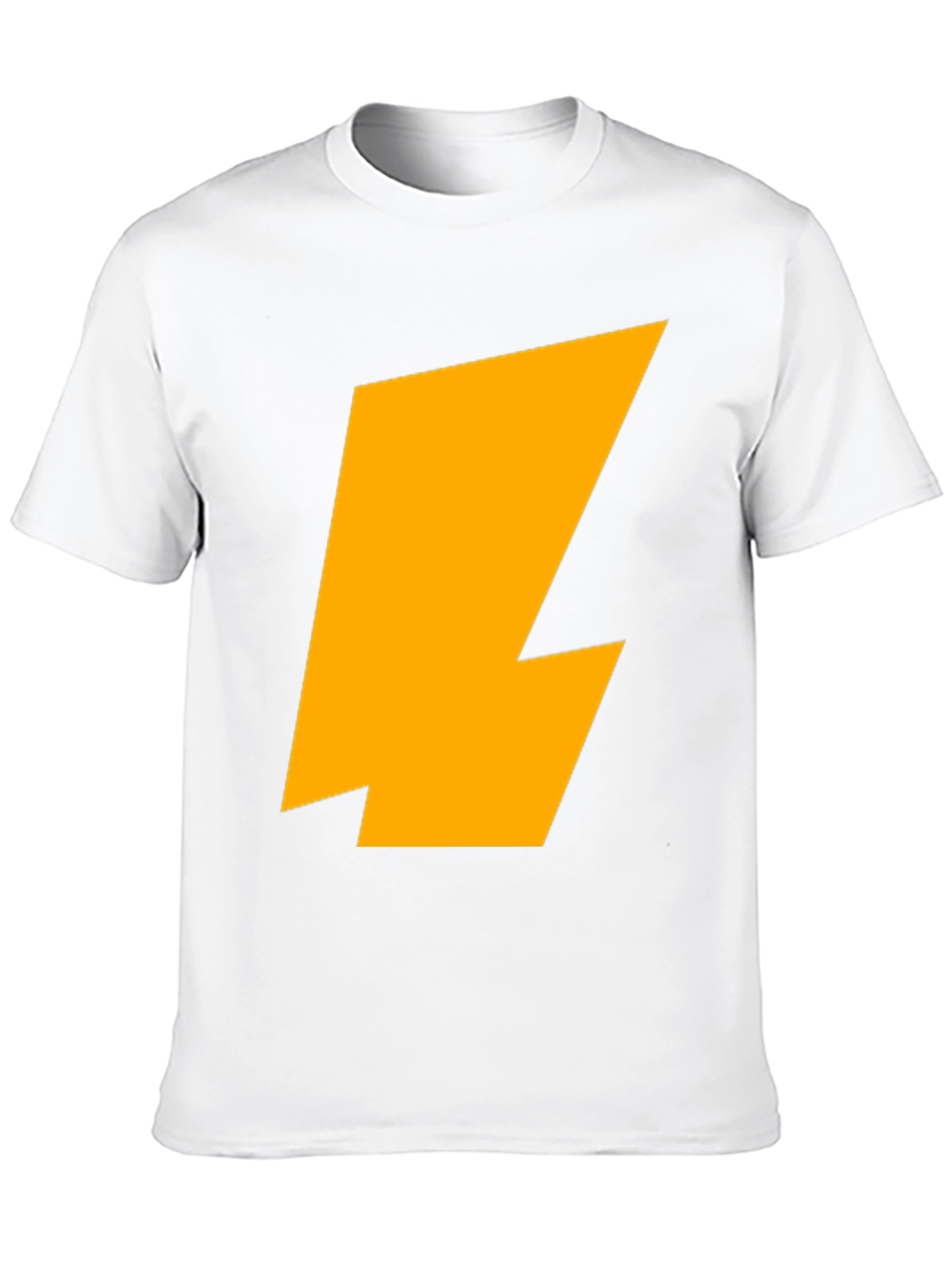 Lightning Bolt Graphic Tee - Black
