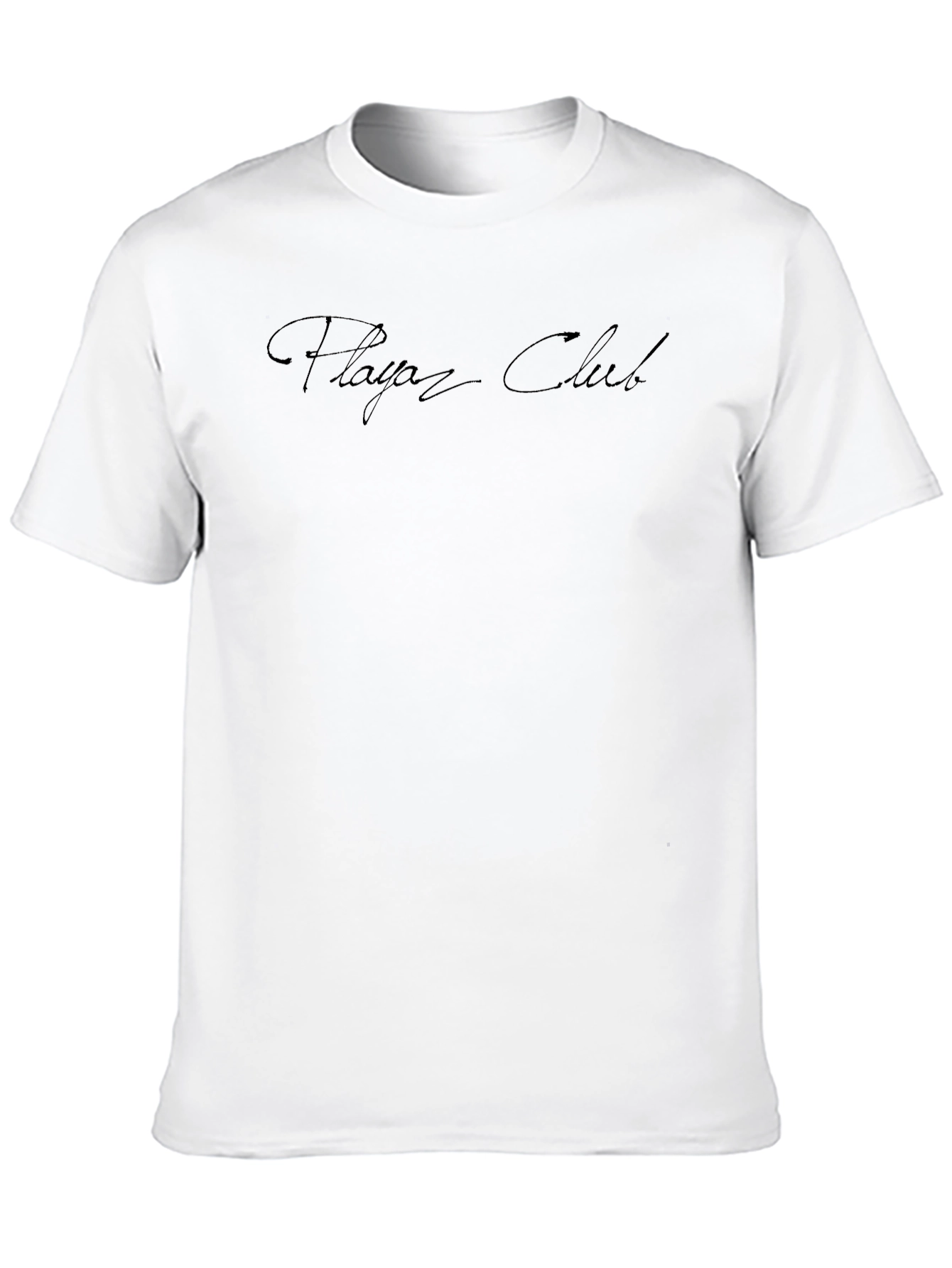 Playaz Club Black T-Shirt - Casual Style