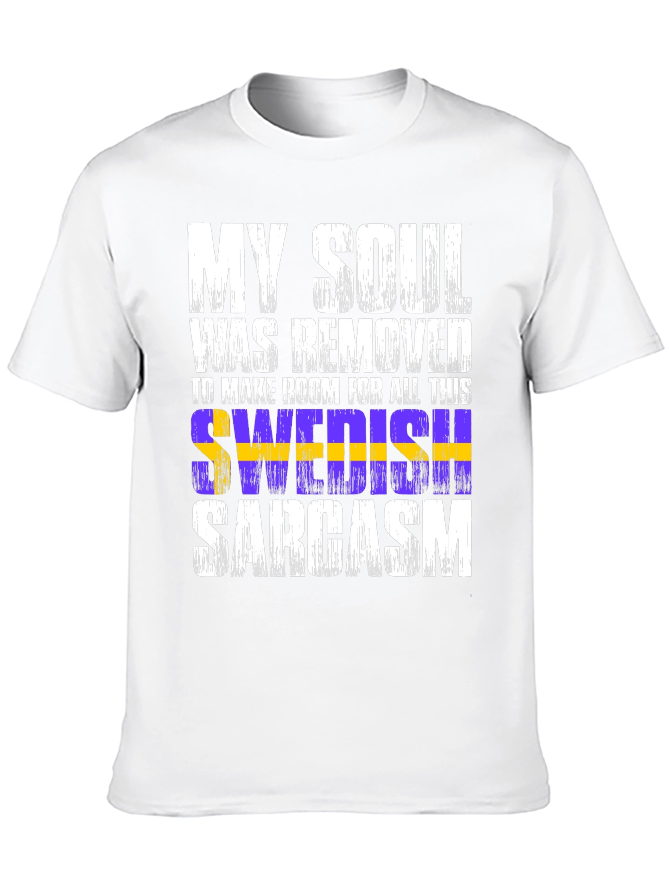 Swedish Sarcasm T-Shirt Funny Graphic Tee