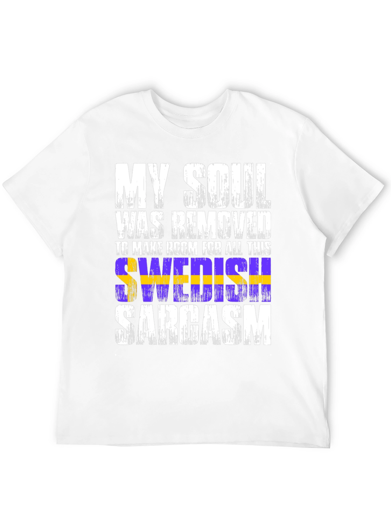 Swedish Sarcasm T-Shirt Funny Graphic Tee