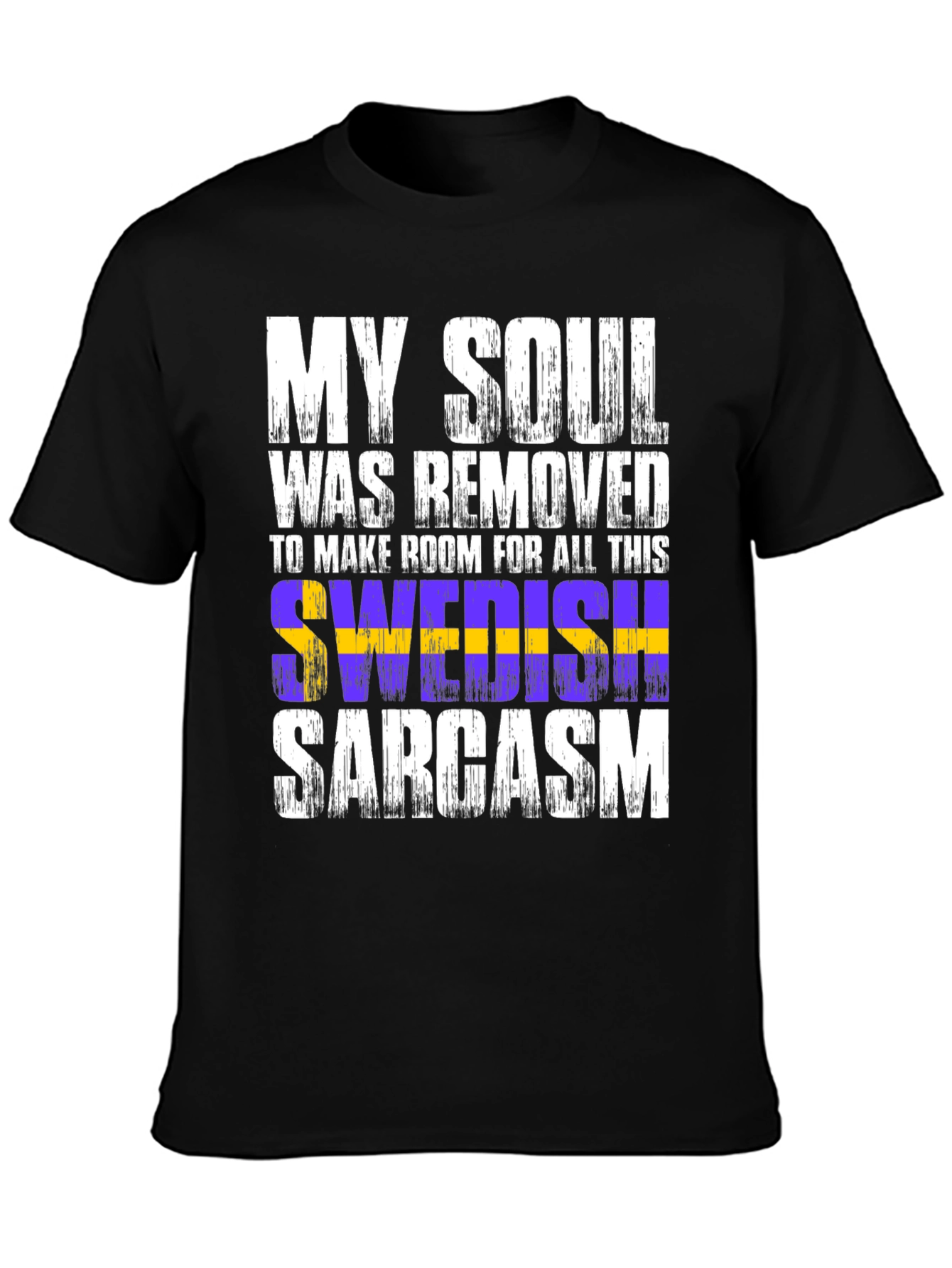 Swedish Sarcasm T-Shirt Funny Graphic Tee