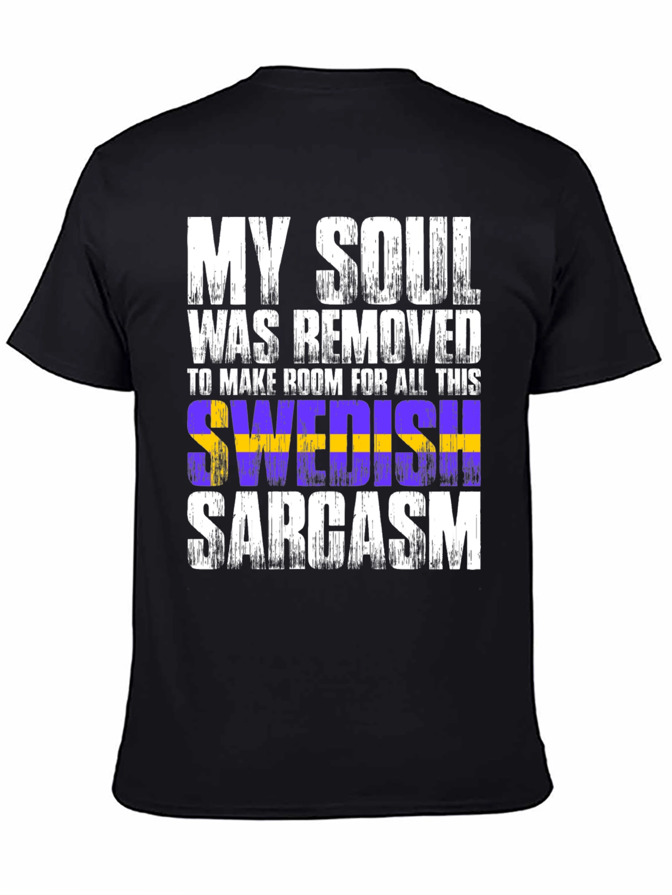 Swedish Sarcasm T-Shirt Funny Graphic Tee