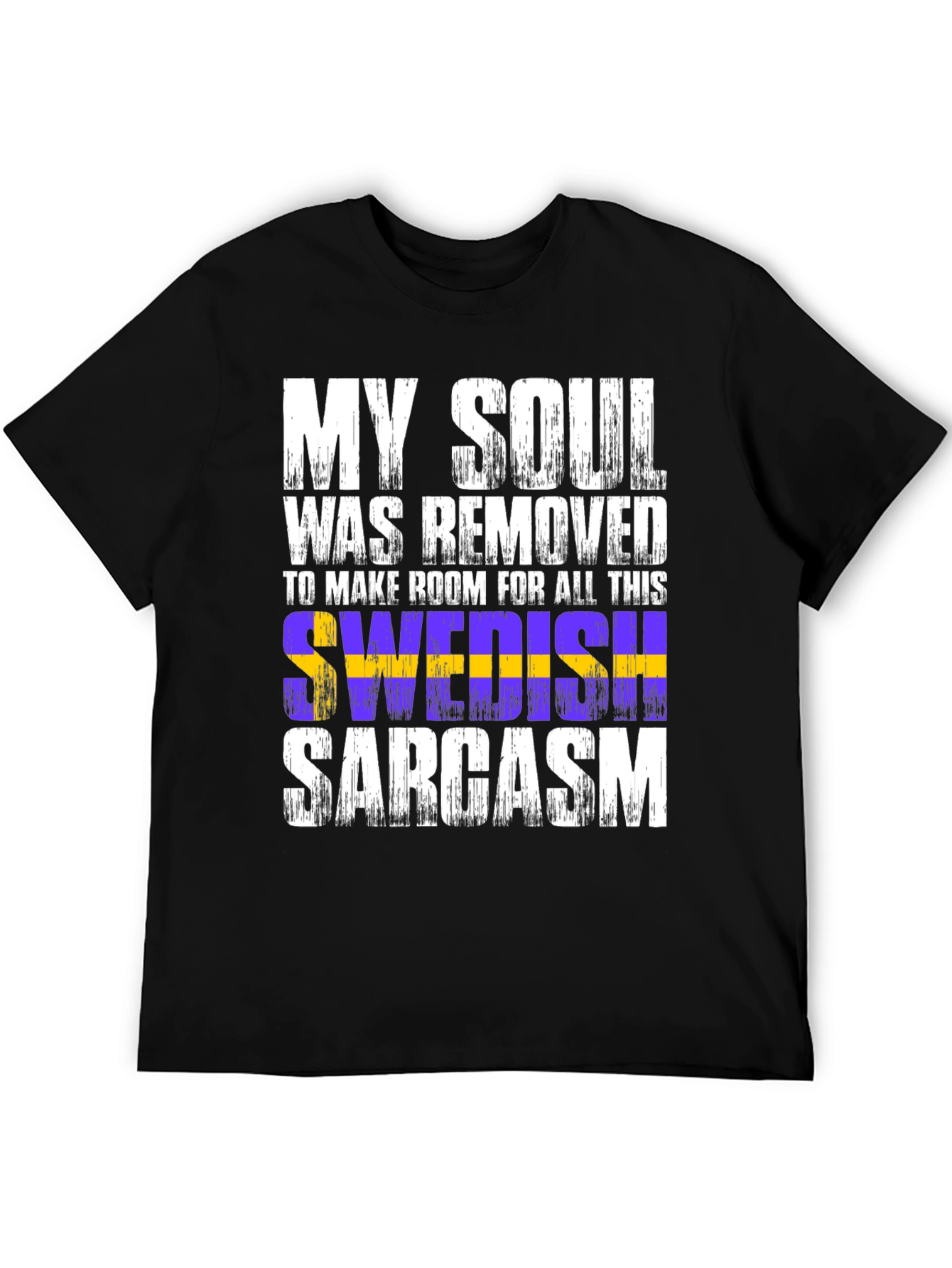 Swedish Sarcasm T-Shirt Funny Graphic Tee