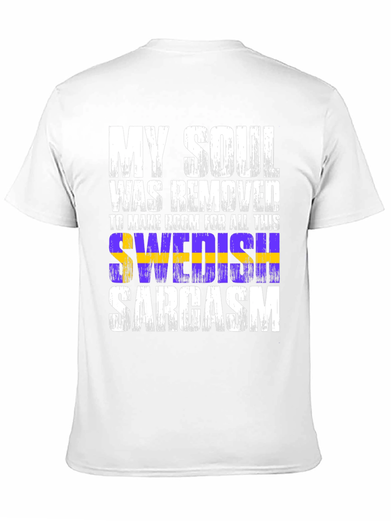 Swedish Sarcasm T-Shirt Funny Graphic Tee